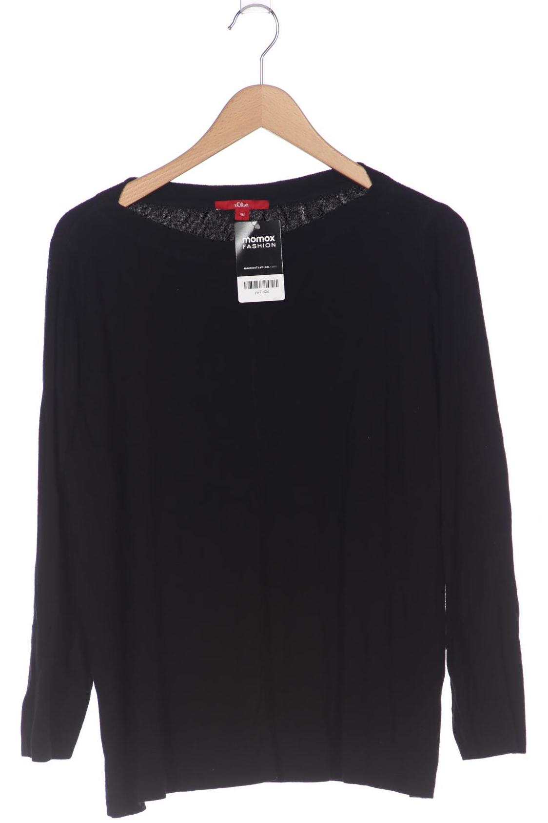 

s.Oliver Damen Pullover, schwarz, Gr. 46