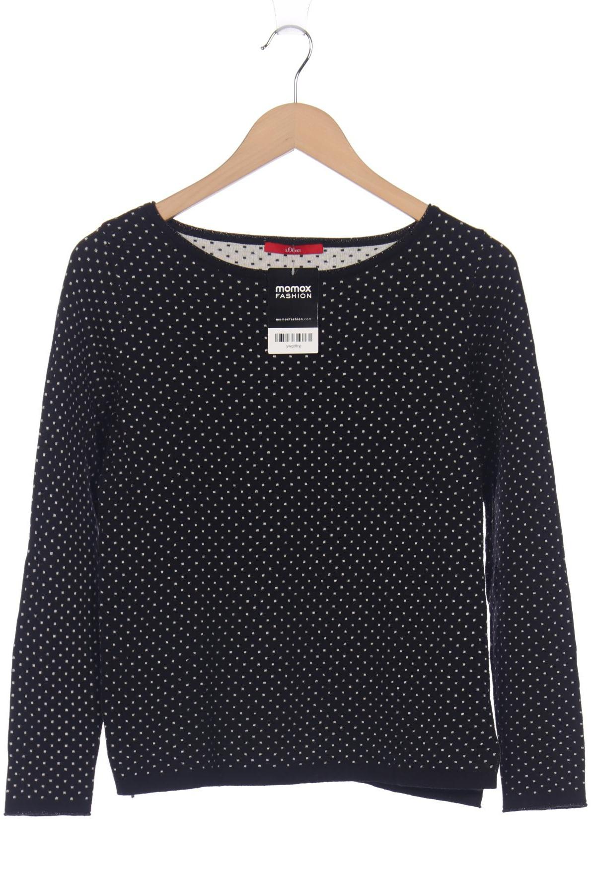 

s.Oliver Damen Pullover, schwarz