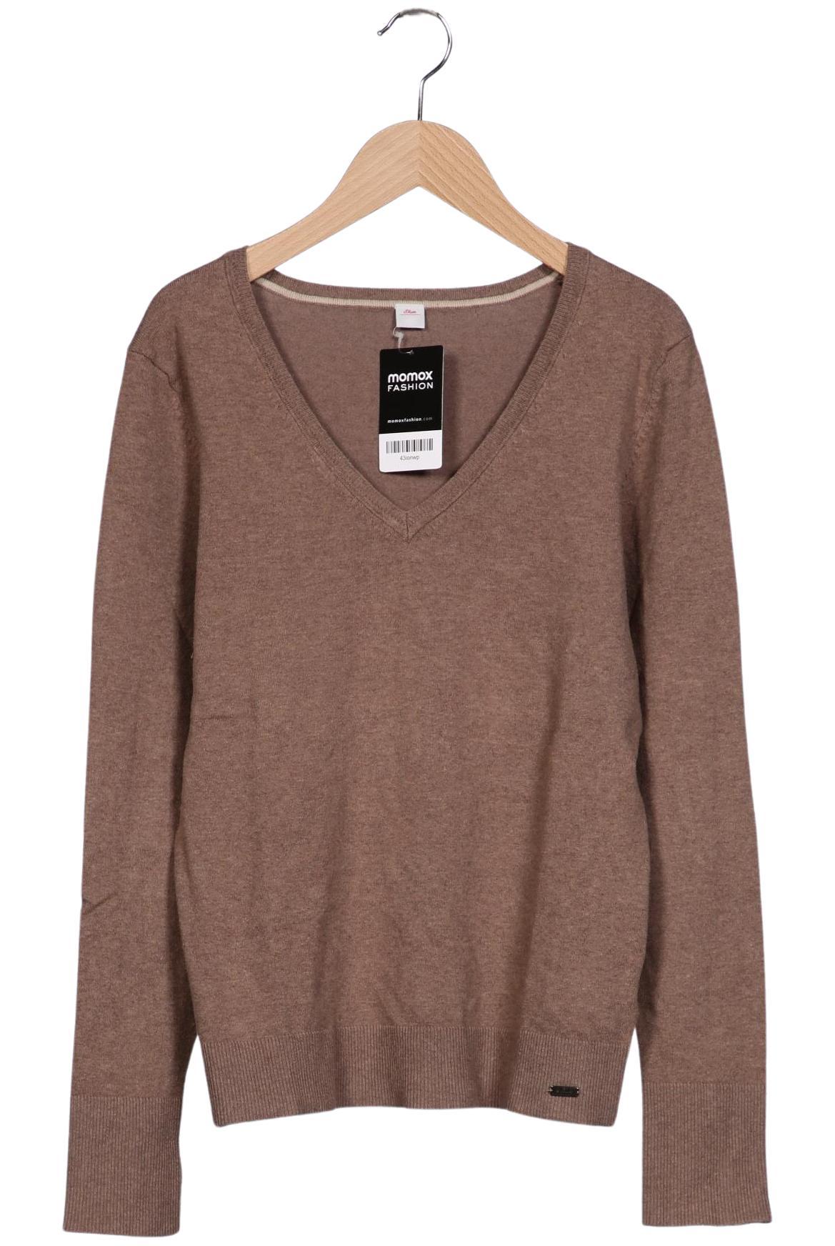 

s.Oliver Damen Pullover, braun, Gr. 38