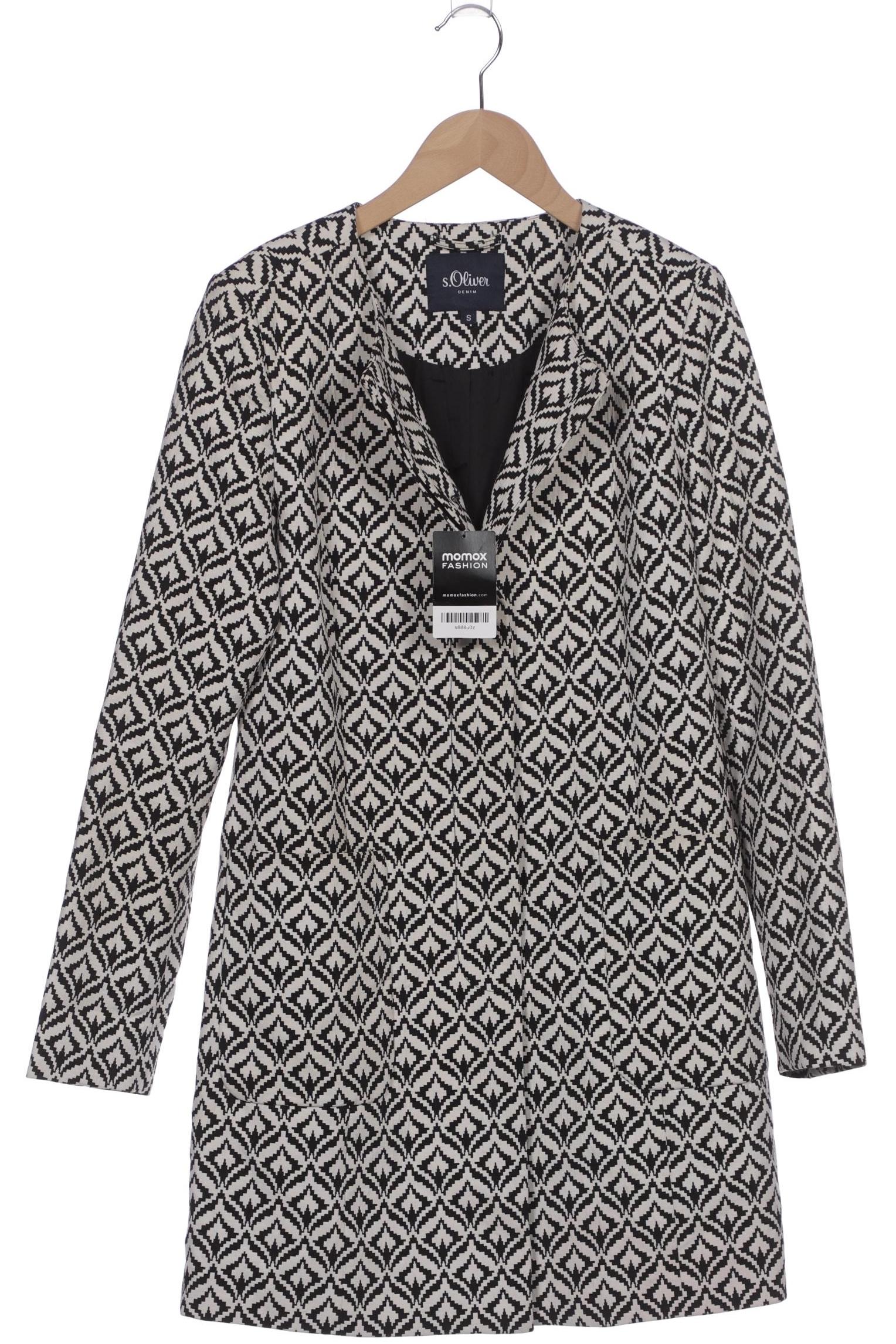 

s.Oliver Damen Mantel, weiß, Gr. 36