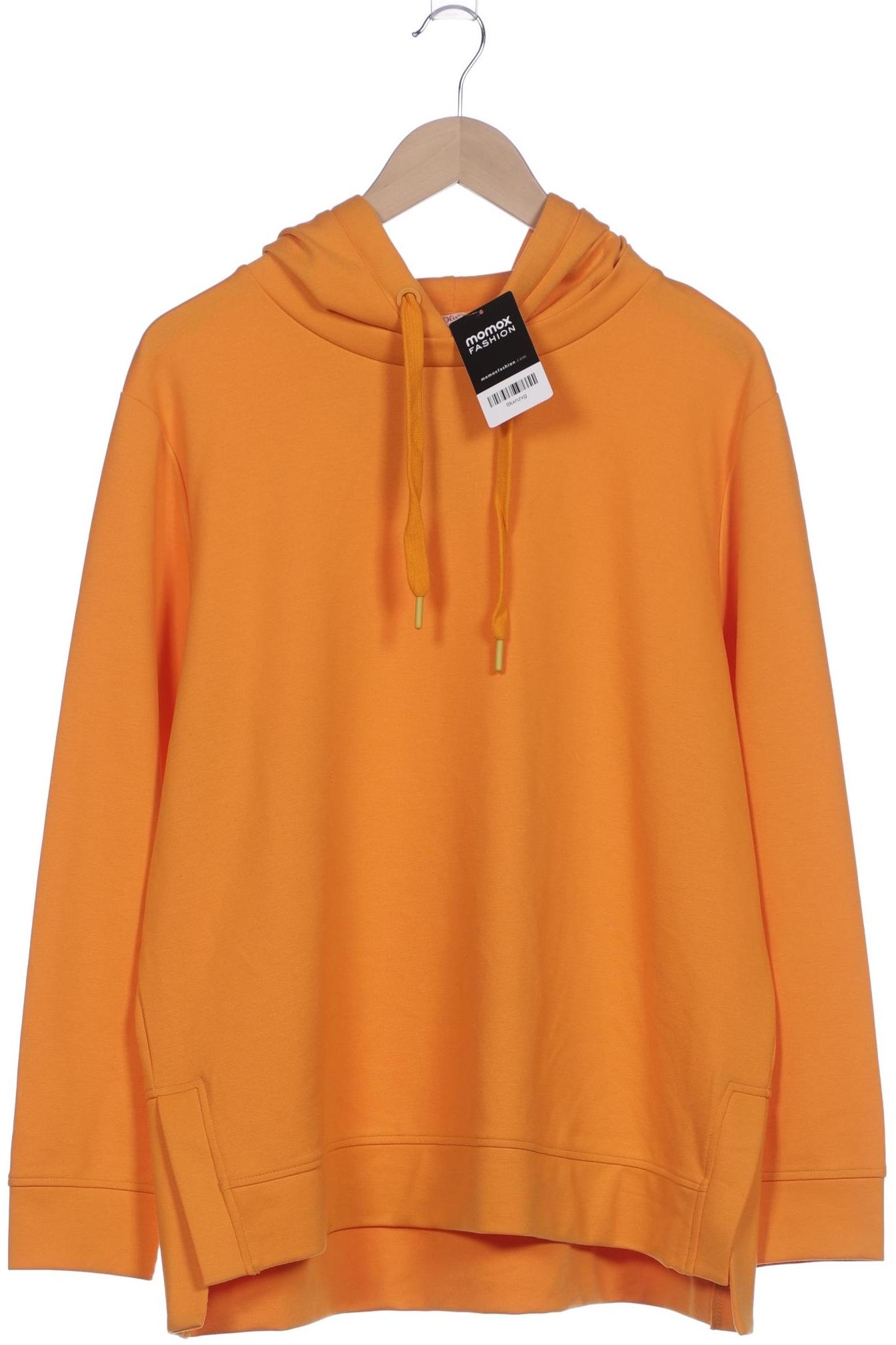 

s.Oliver Damen Kapuzenpullover, orange, Gr. 42