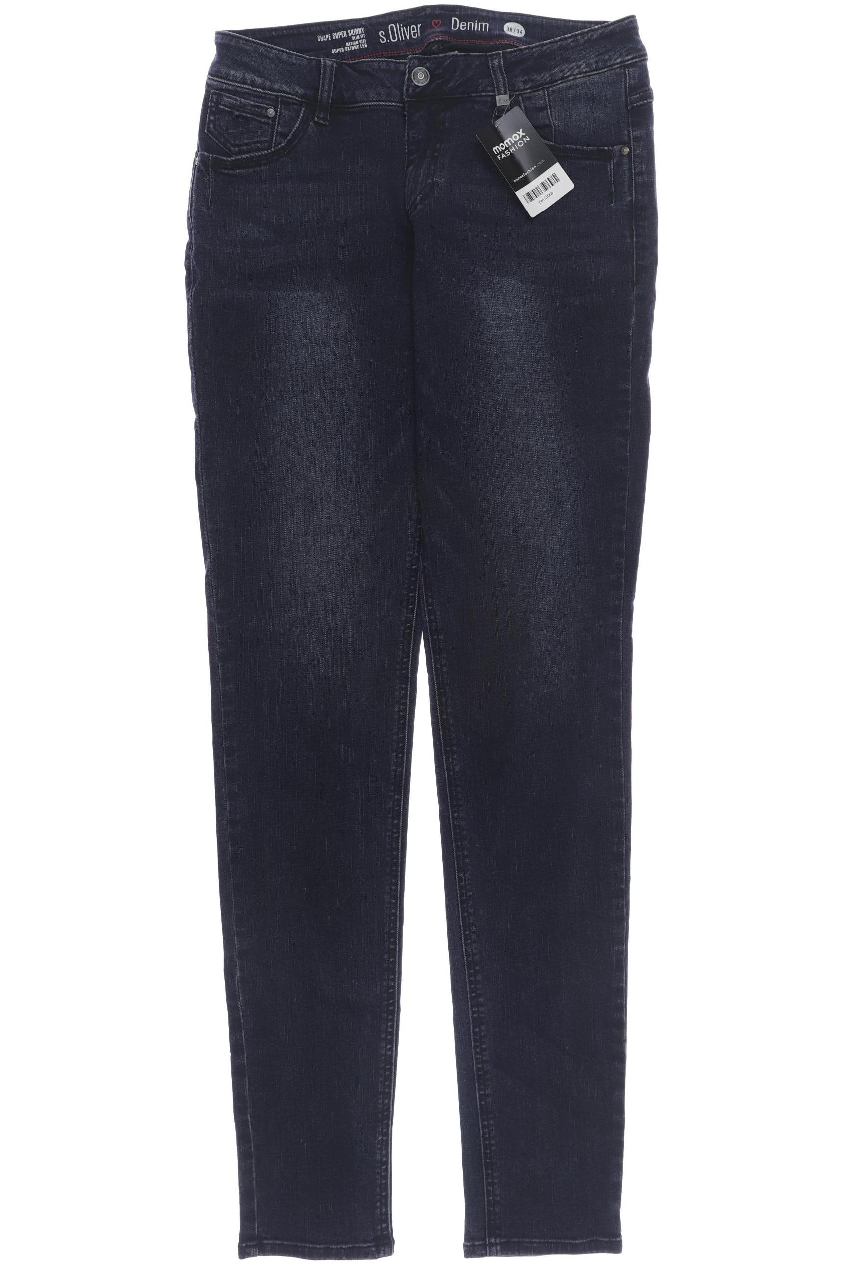 

s.Oliver Damen Jeans, marineblau
