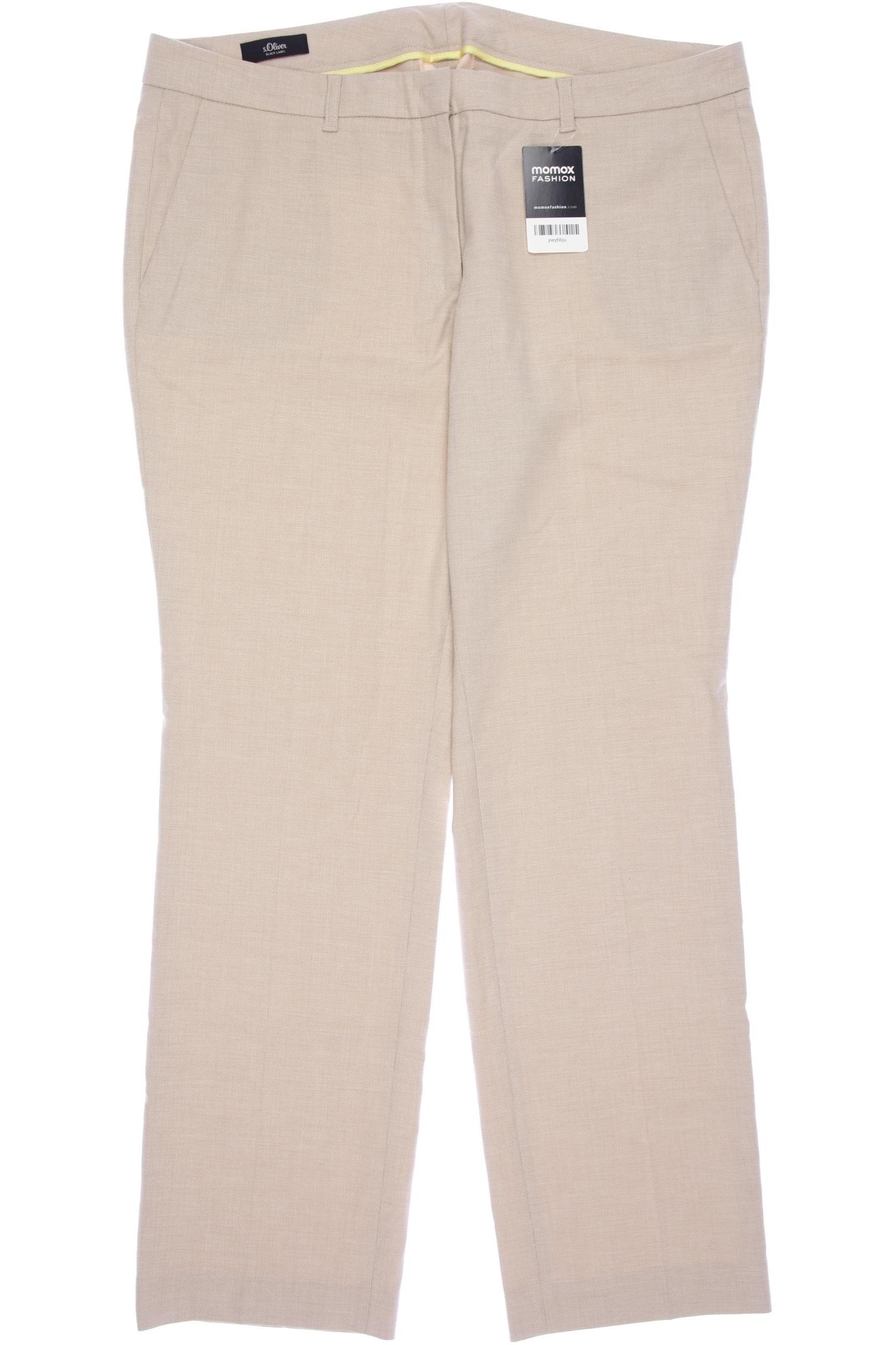 

s.Oliver Damen Stoffhose, beige, Gr. 44