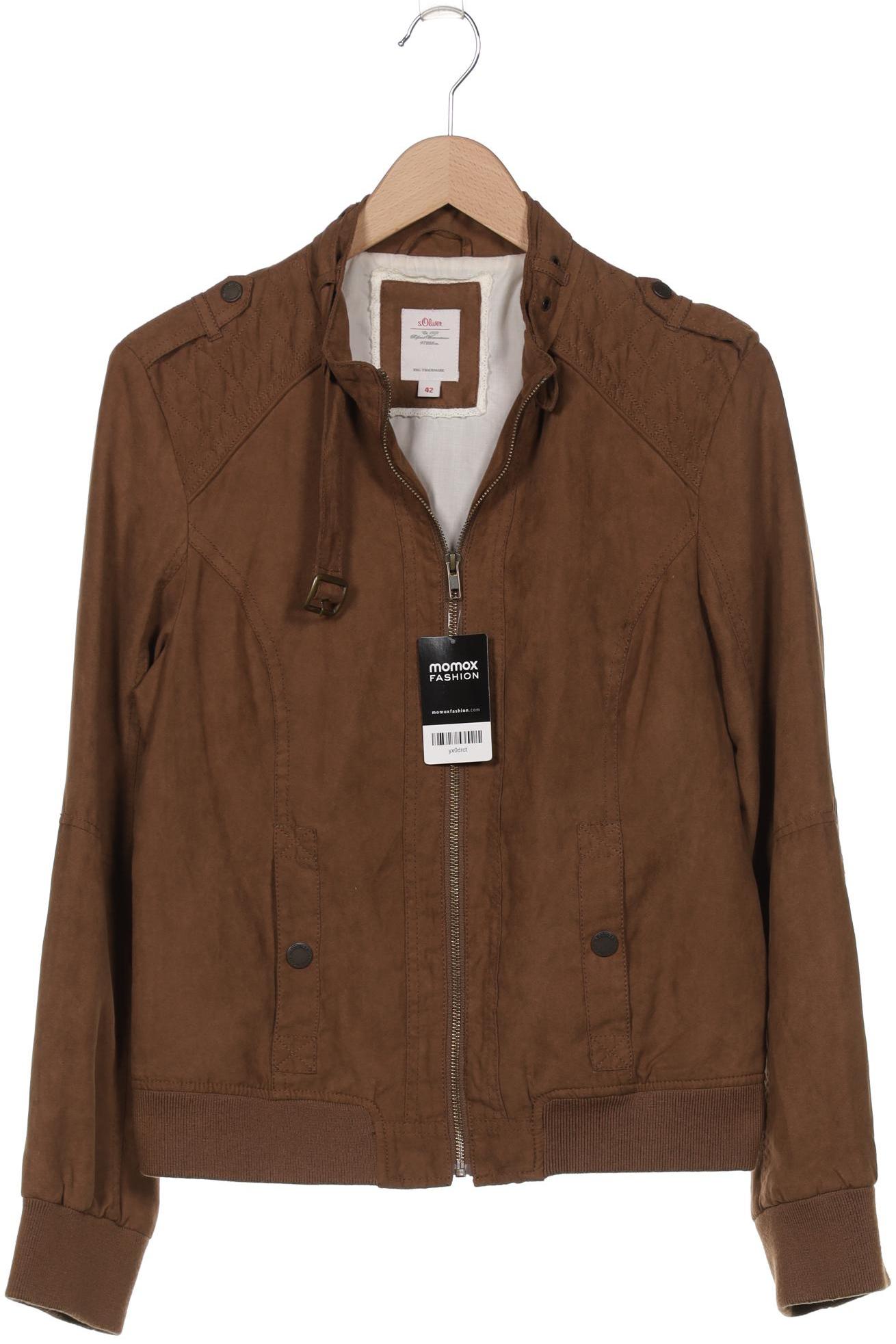 

s.Oliver Damen Jacke, braun, Gr. 42