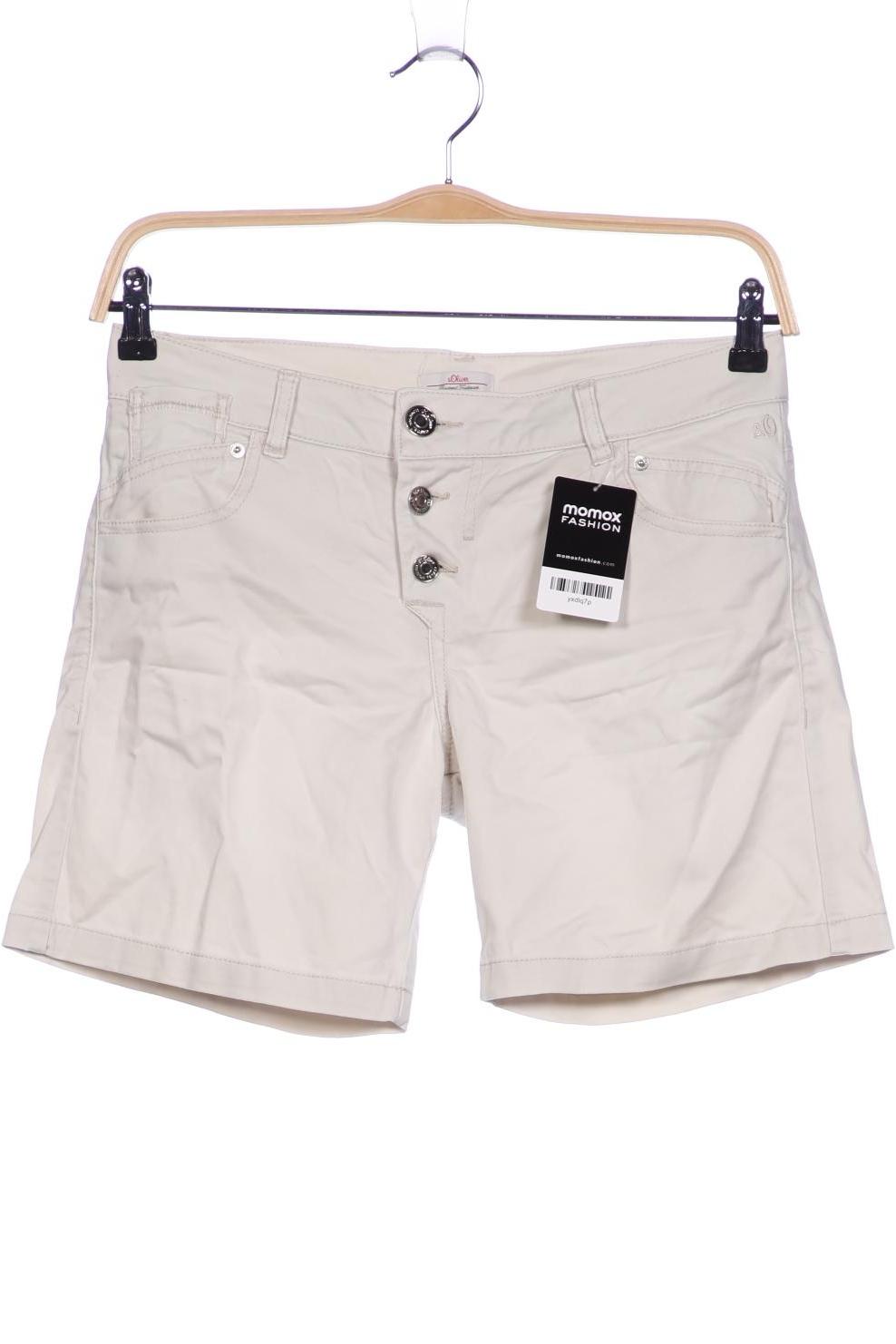 

s.Oliver Damen Shorts, cremeweiß, Gr. 36