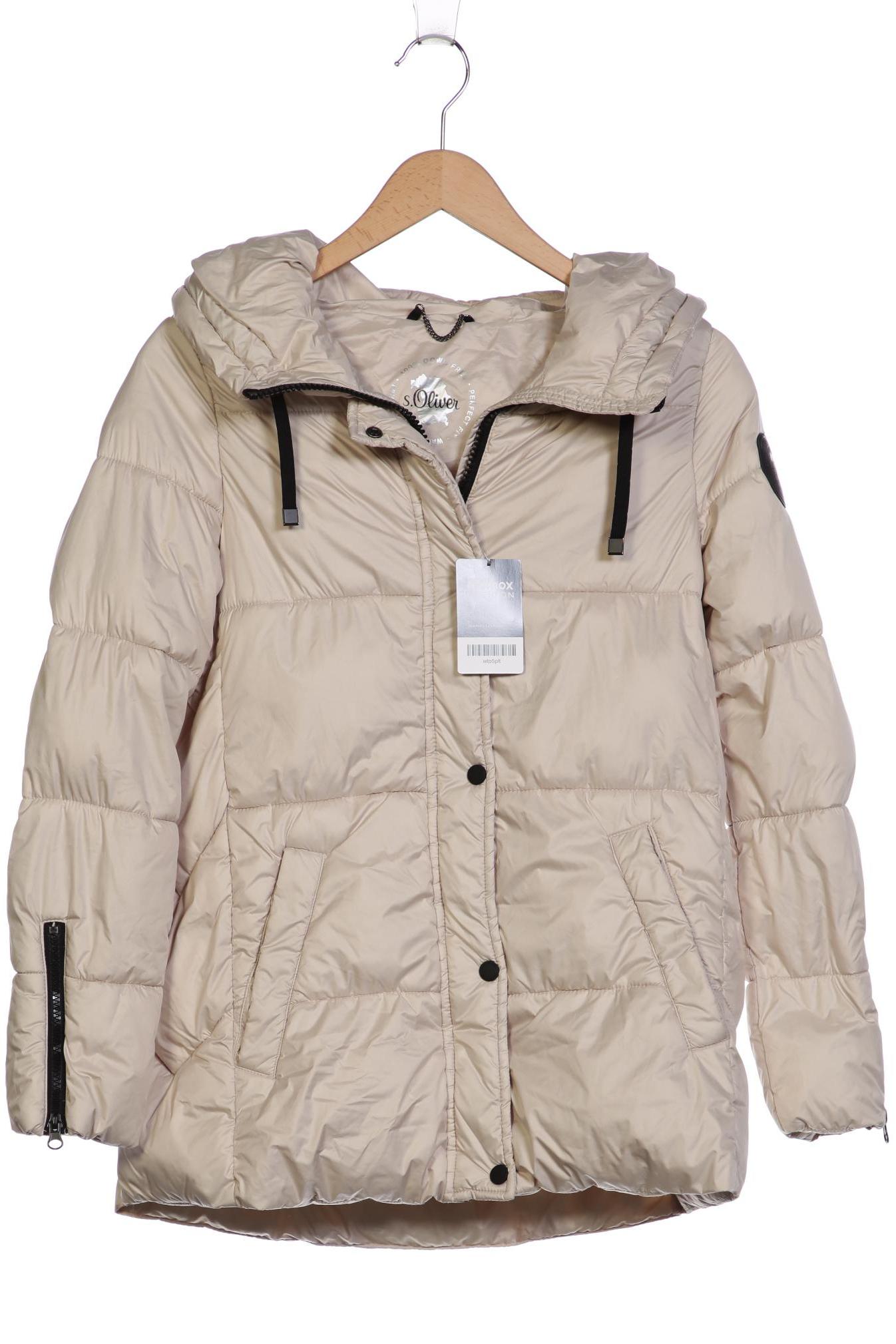

s.Oliver Damen Mantel, beige, Gr. 36