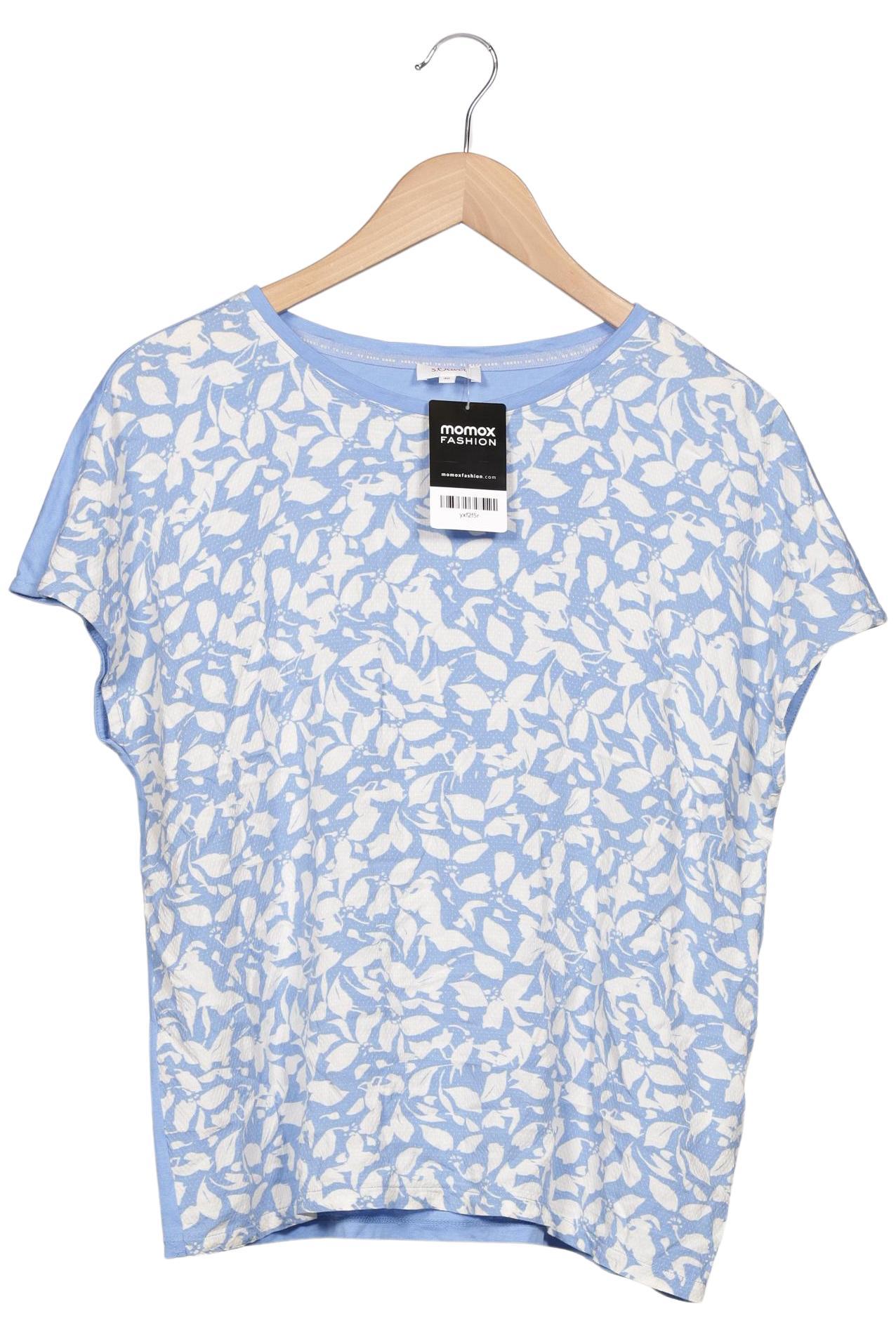 

s.Oliver Damen T-Shirt, blau, Gr. 40