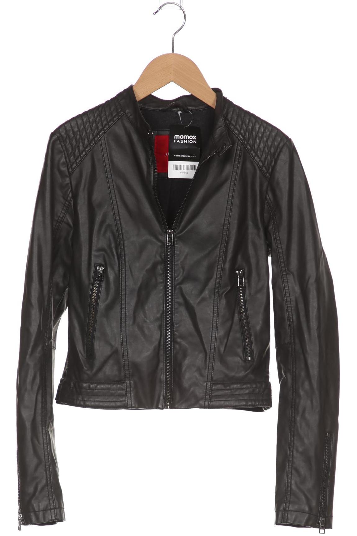 

s.Oliver Damen Jacke, schwarz, Gr. 34