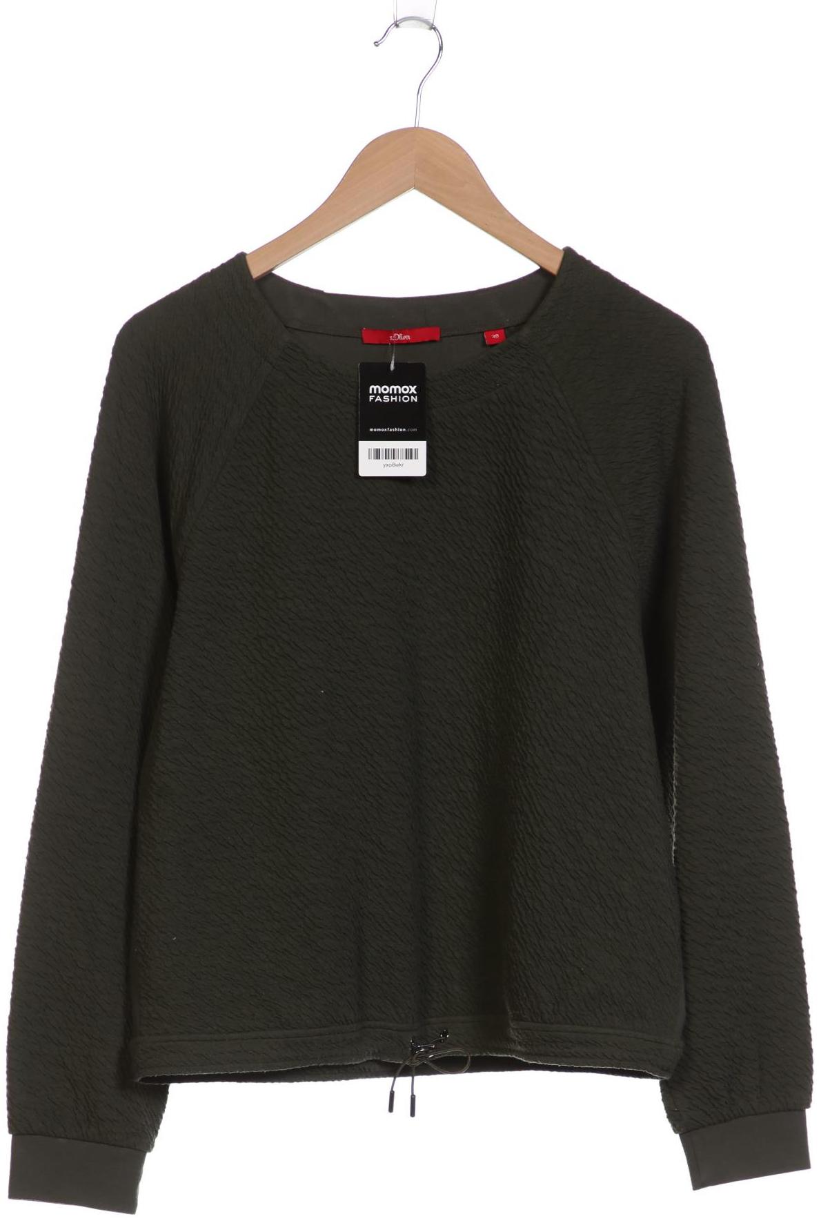 

s.Oliver Damen Sweatshirt, grün, Gr. 38