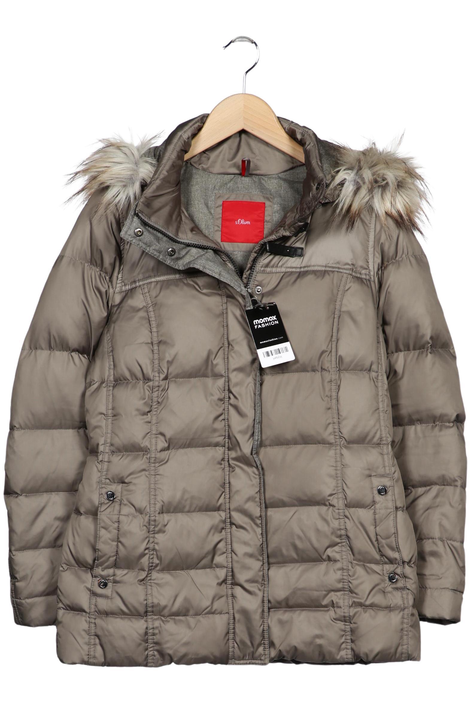 

s.Oliver Damen Mantel, beige, Gr. 38