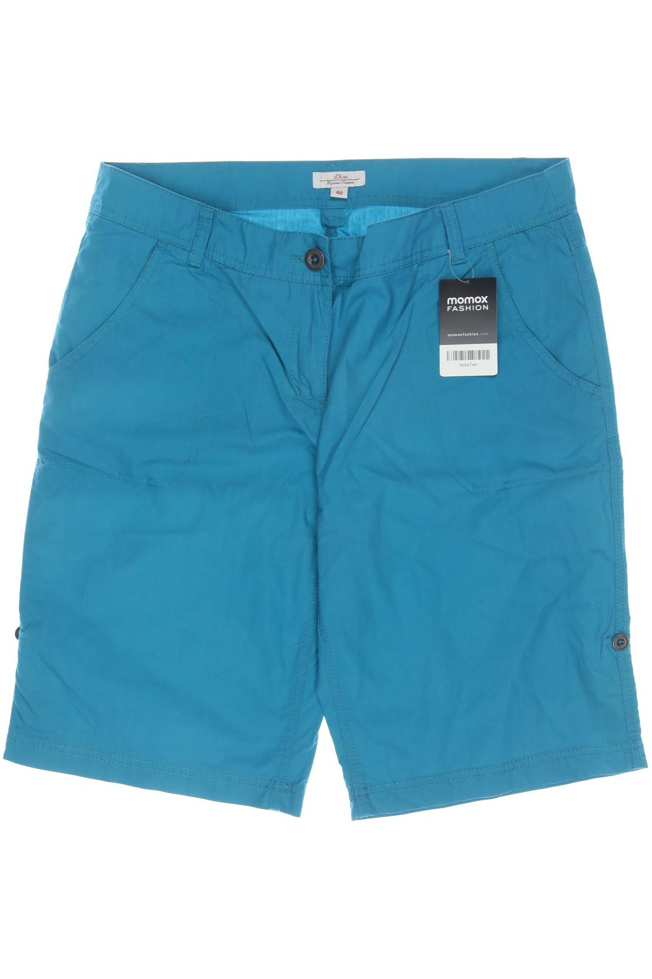 

s.Oliver Damen Shorts, blau, Gr. 40
