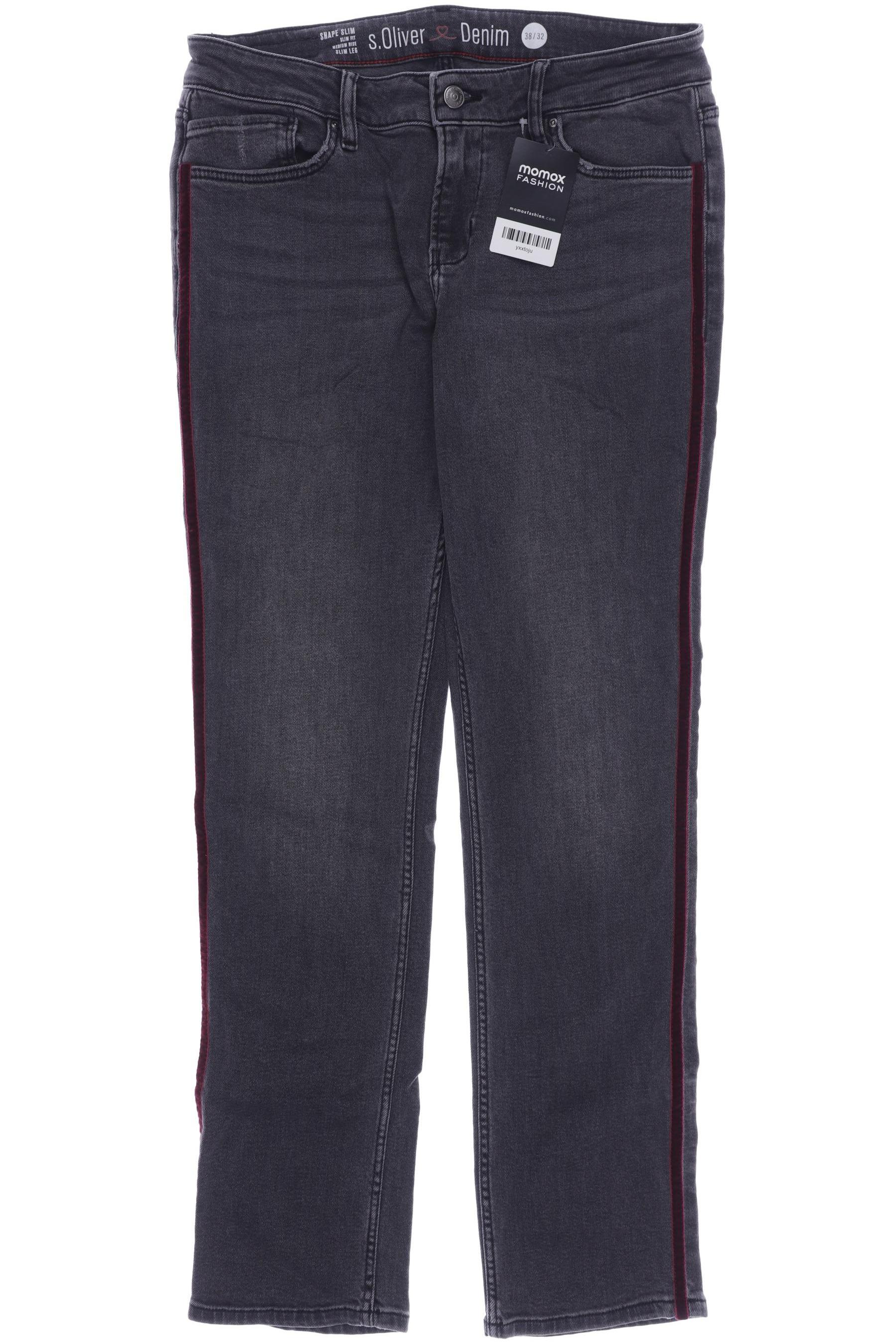 

s.Oliver Damen Jeans, grau