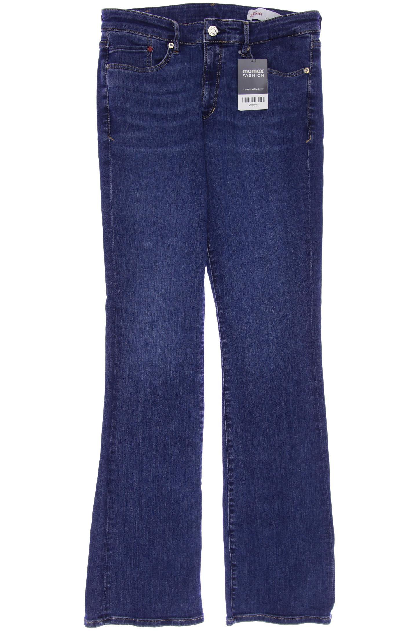 

s.Oliver Damen Jeans, blau