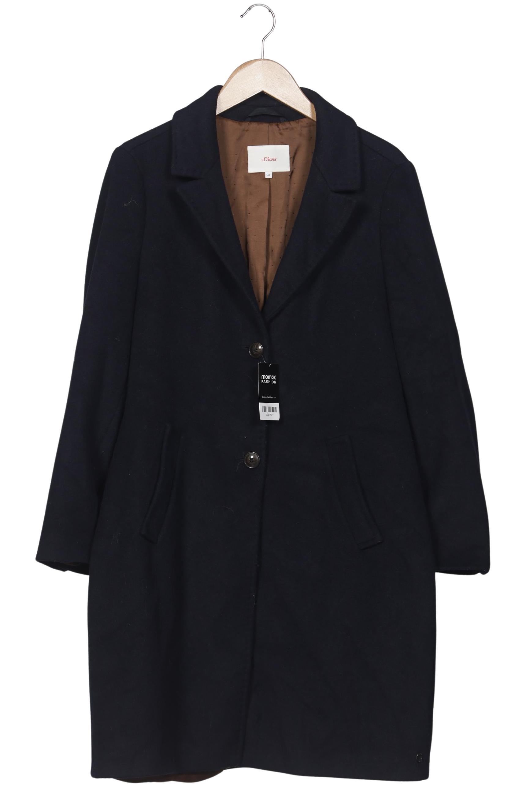 

s.Oliver Damen Mantel, marineblau, Gr. 42