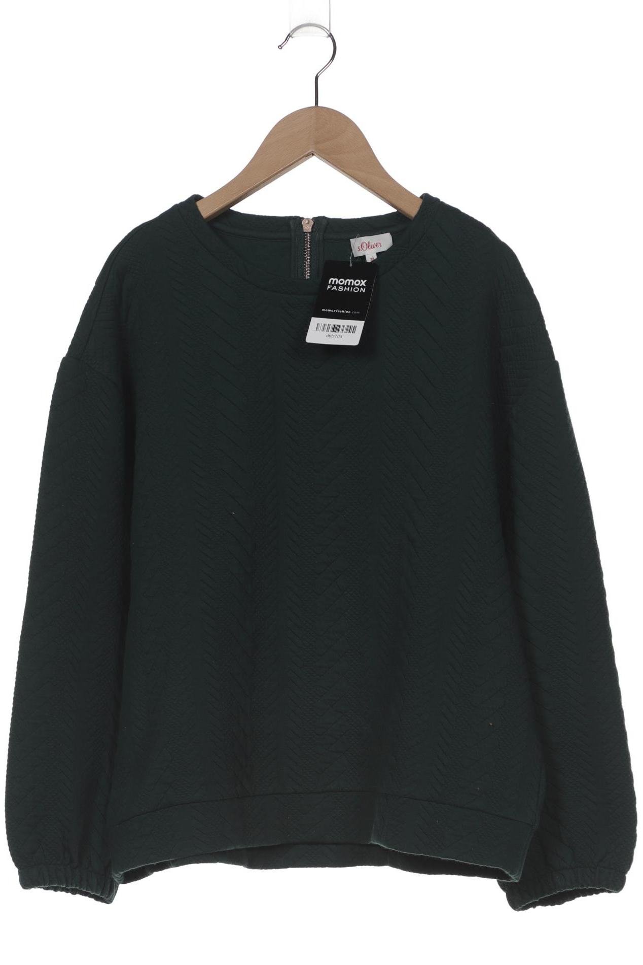 

s.Oliver Damen Pullover, grün, Gr. 38