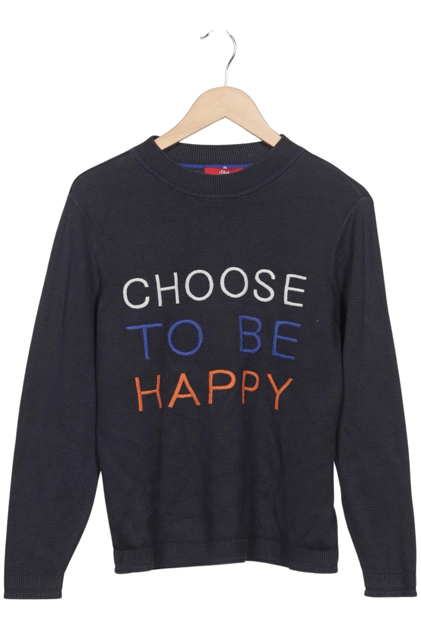 

s.Oliver Damen Pullover, marineblau, Gr. 36