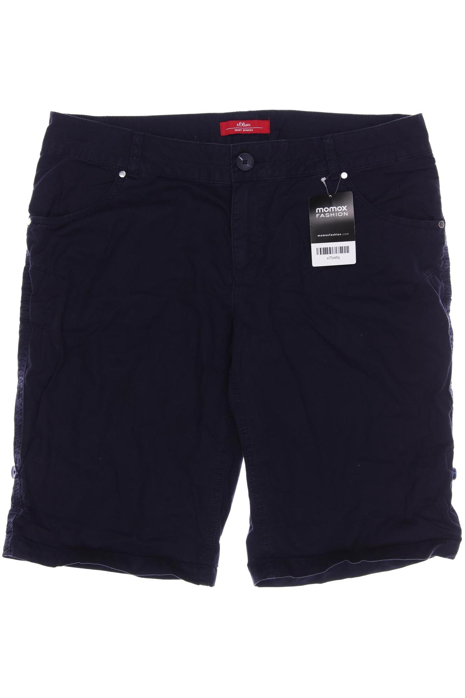 

s.Oliver Damen Shorts, marineblau