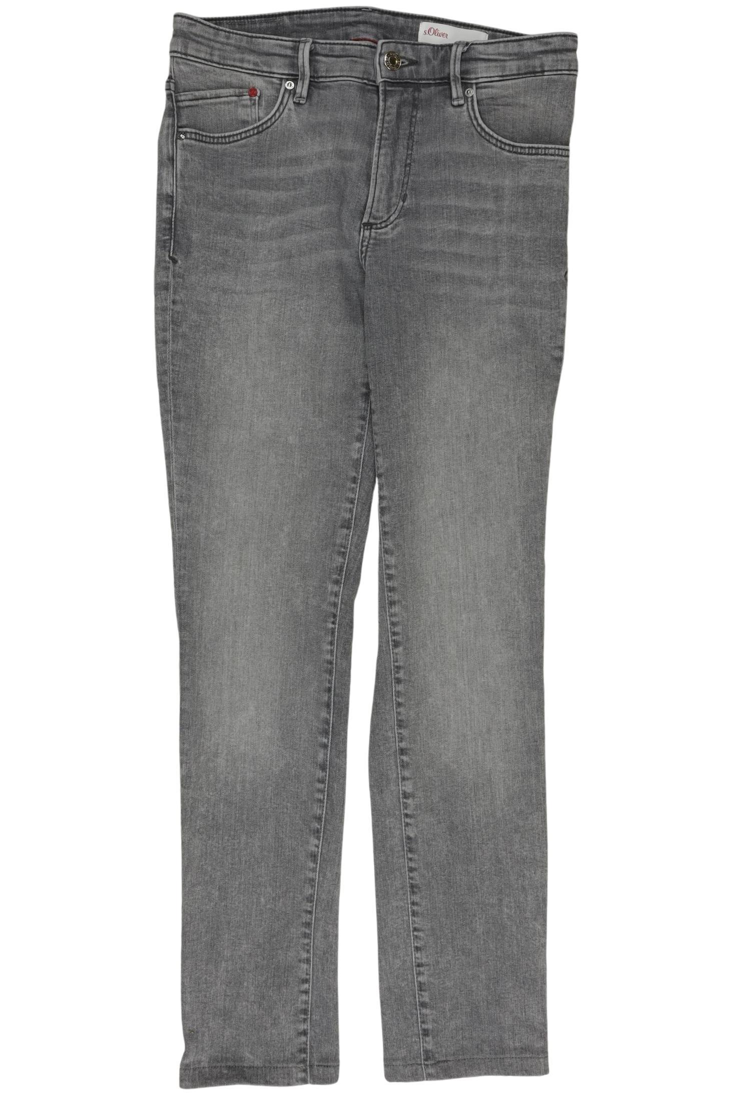 

s.Oliver Damen Jeans, grau, Gr. 34