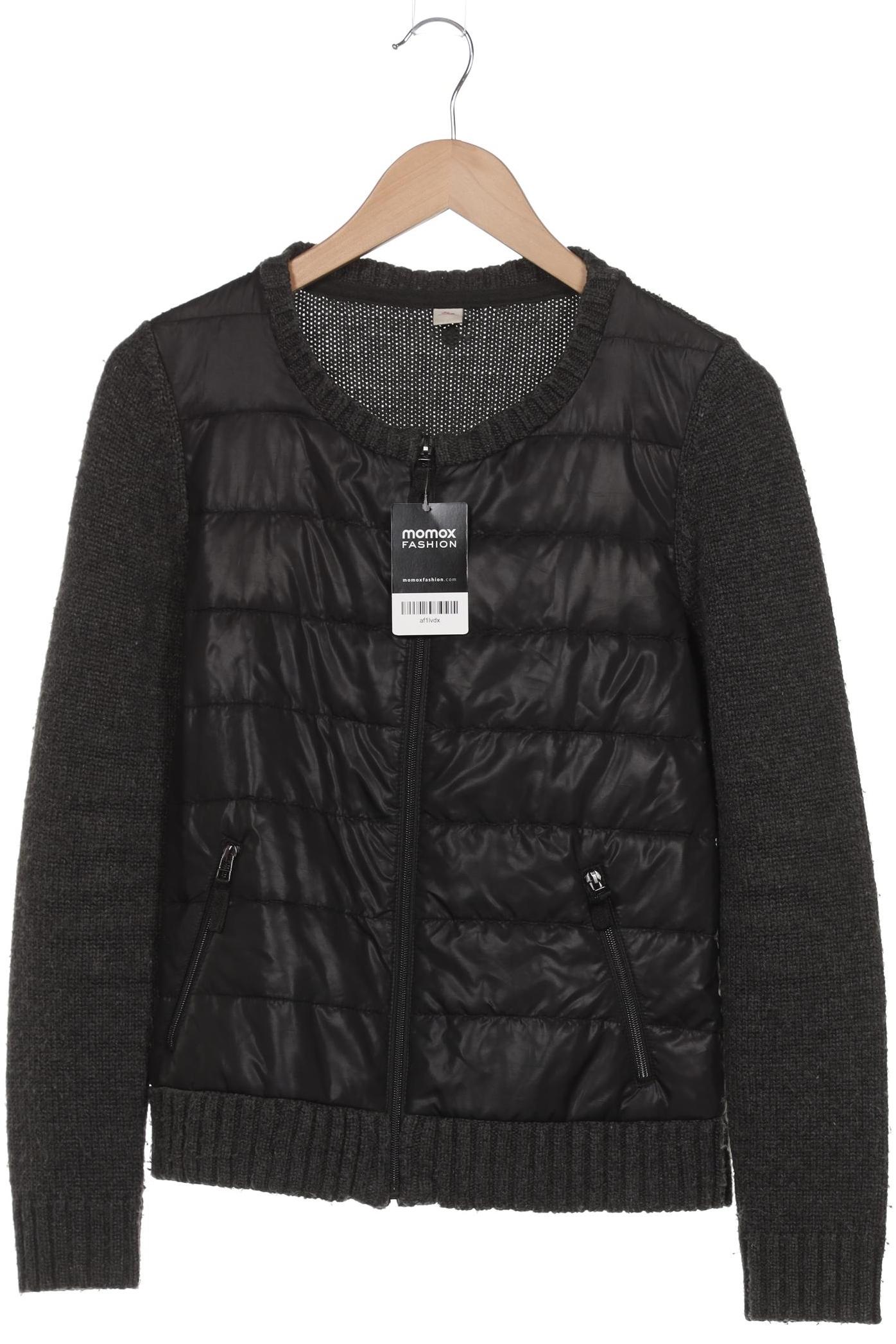 

s.Oliver Damen Jacke, schwarz, Gr. 36