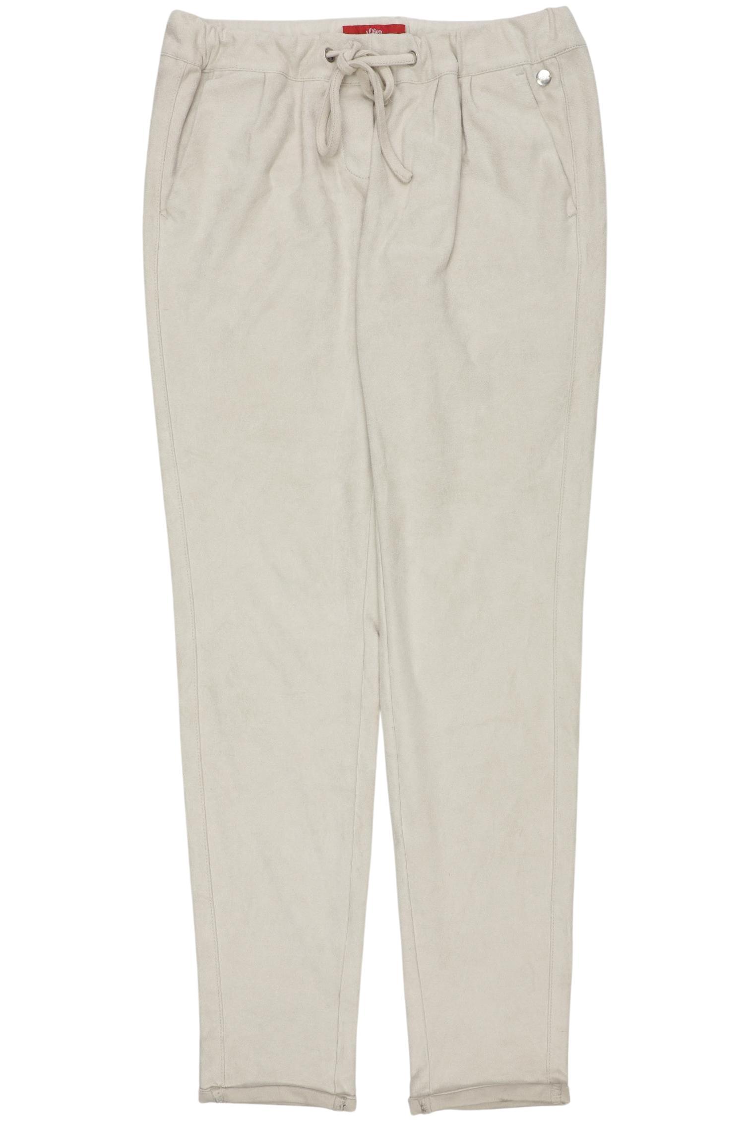 

s.Oliver Damen Stoffhose, cremeweiß, Gr. 34