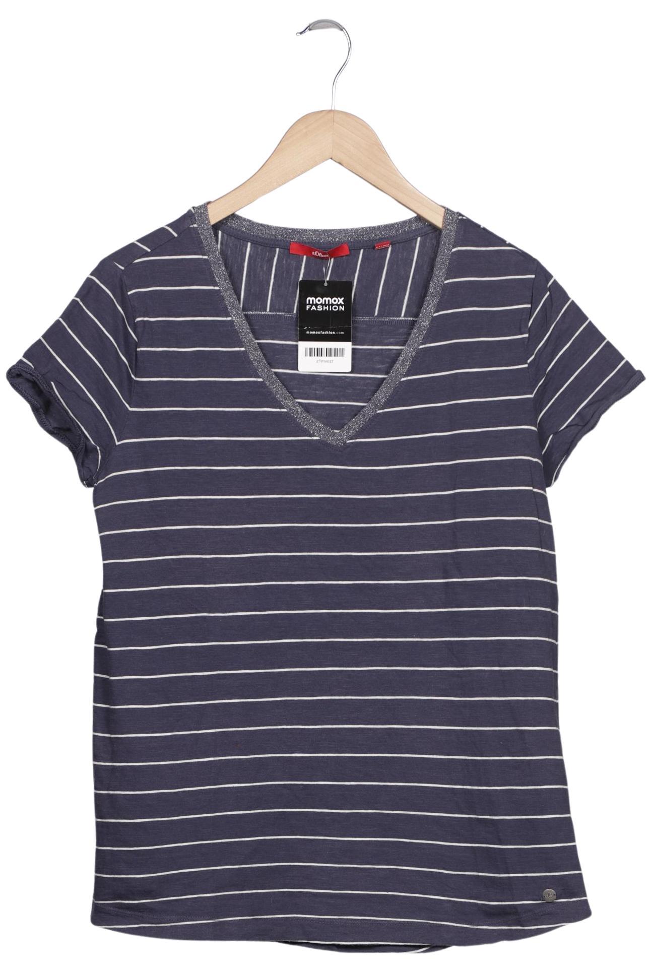 

s.Oliver Damen T-Shirt, blau, Gr. 42