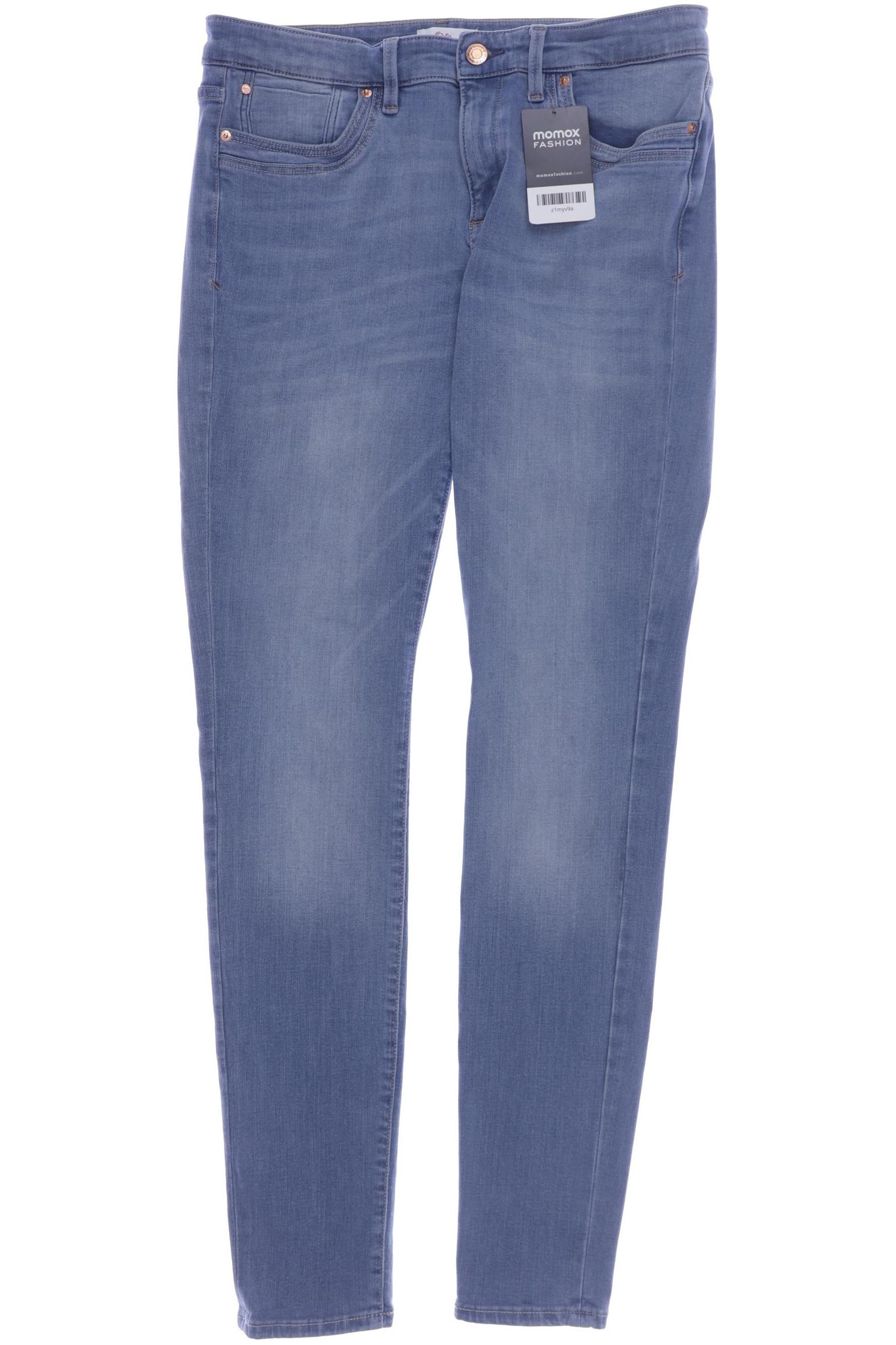 

s.Oliver Damen Jeans, blau