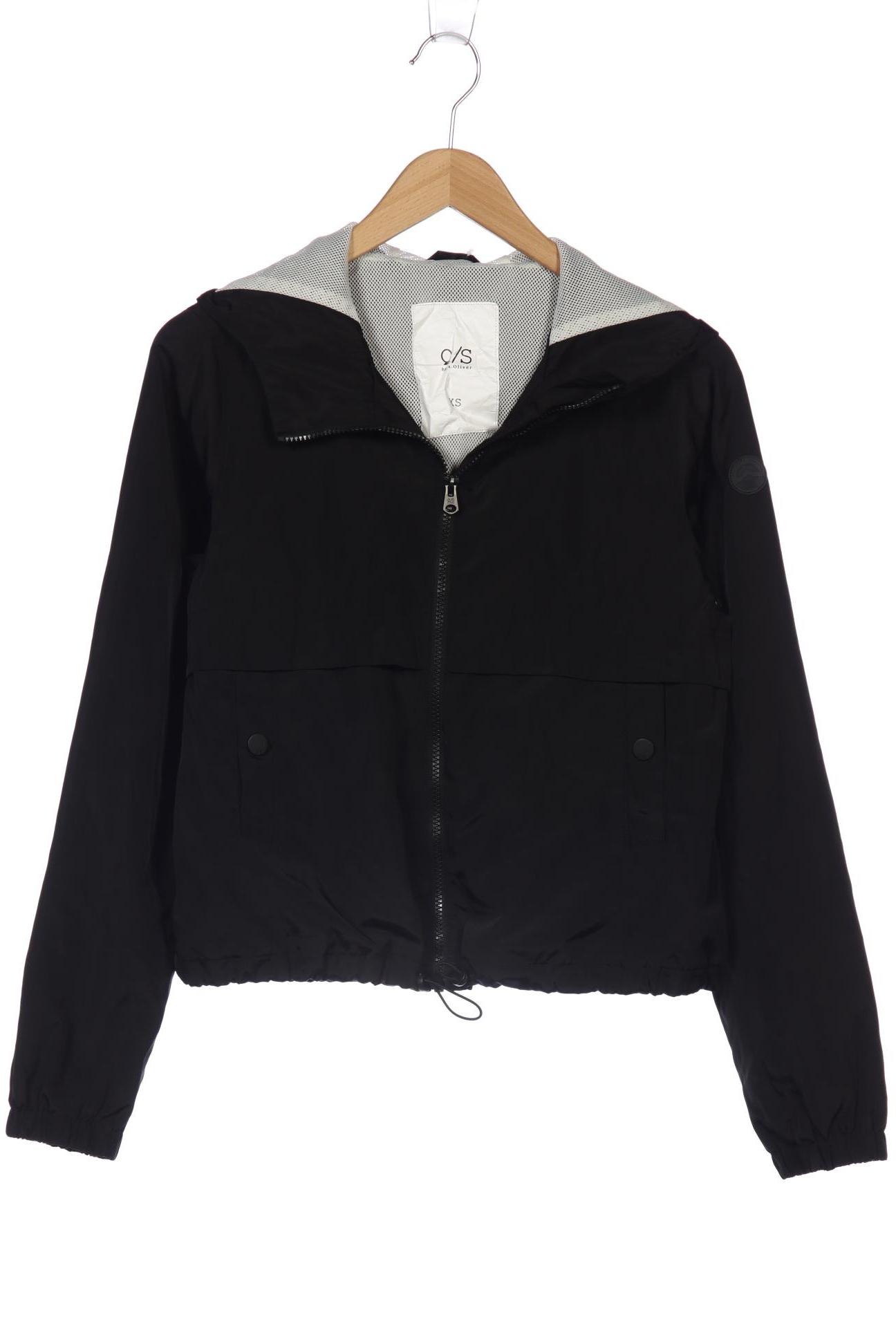 

s.Oliver Damen Jacke, schwarz, Gr. 34