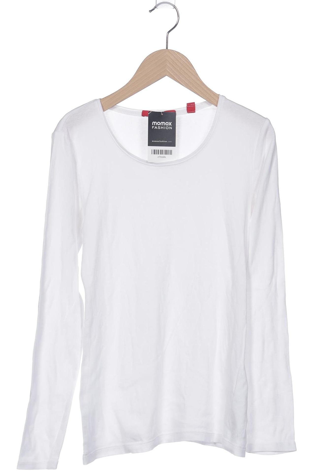 

s.Oliver Damen Langarmshirt, weiß, Gr. 36