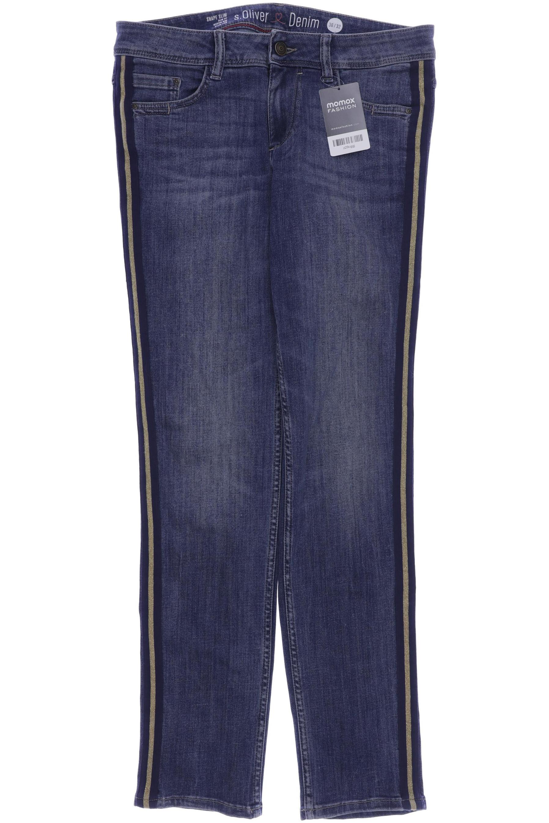 

s.Oliver Damen Jeans, blau
