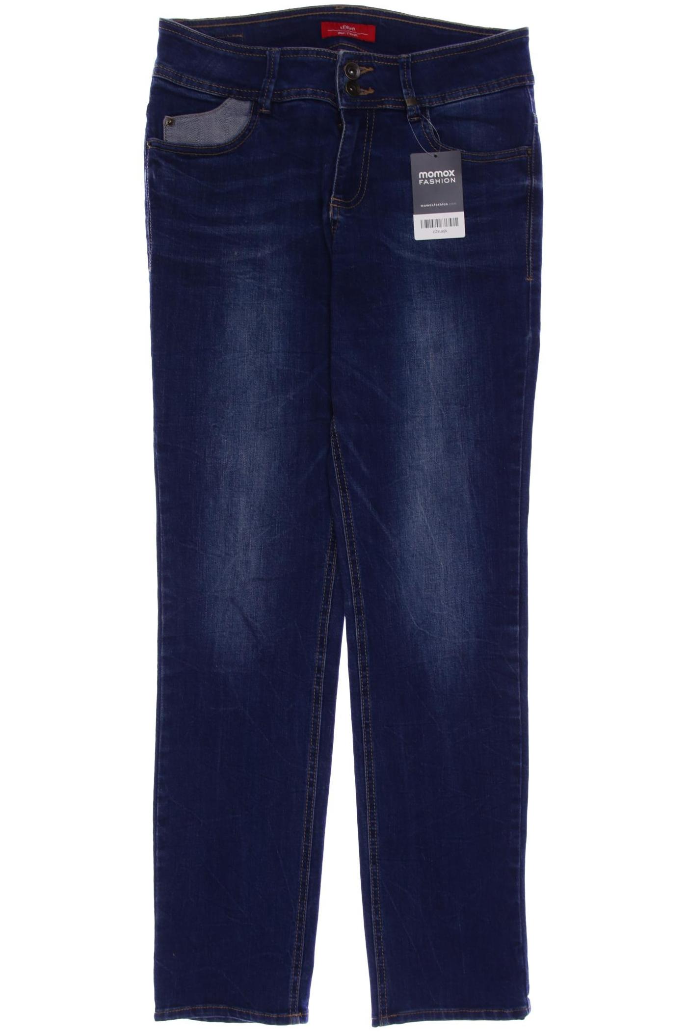 

s.Oliver Damen Jeans, blau