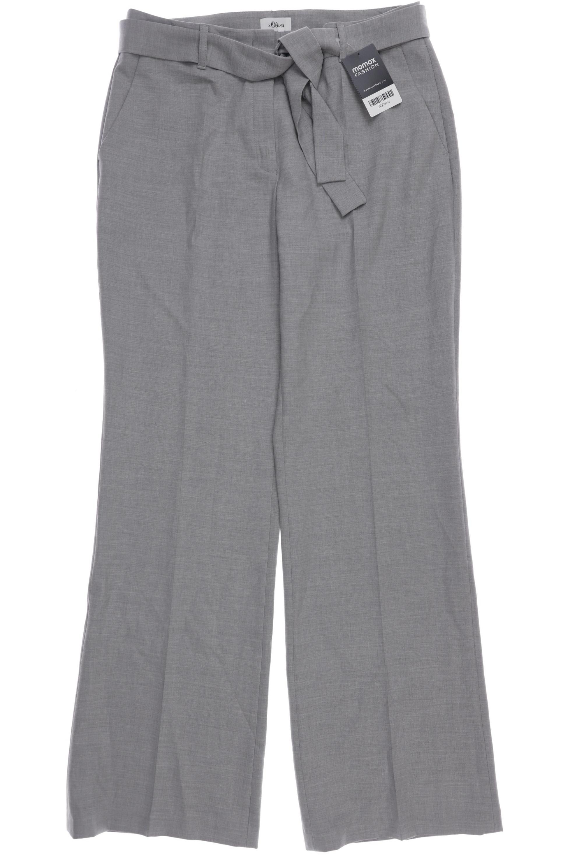 

s.Oliver Damen Stoffhose, grau, Gr. 40