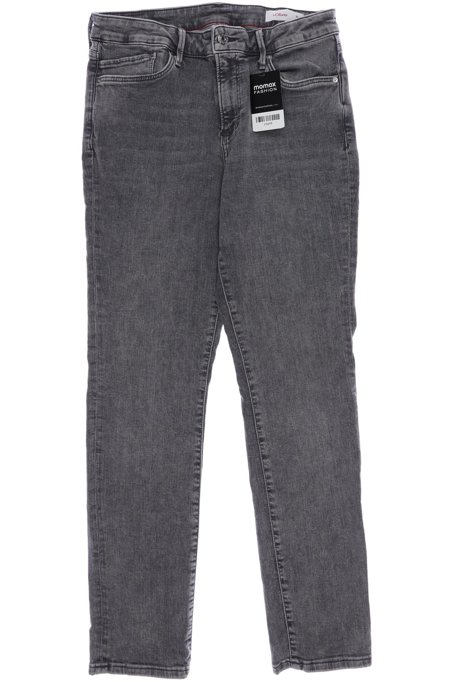 

s.Oliver Damen Jeans, grau
