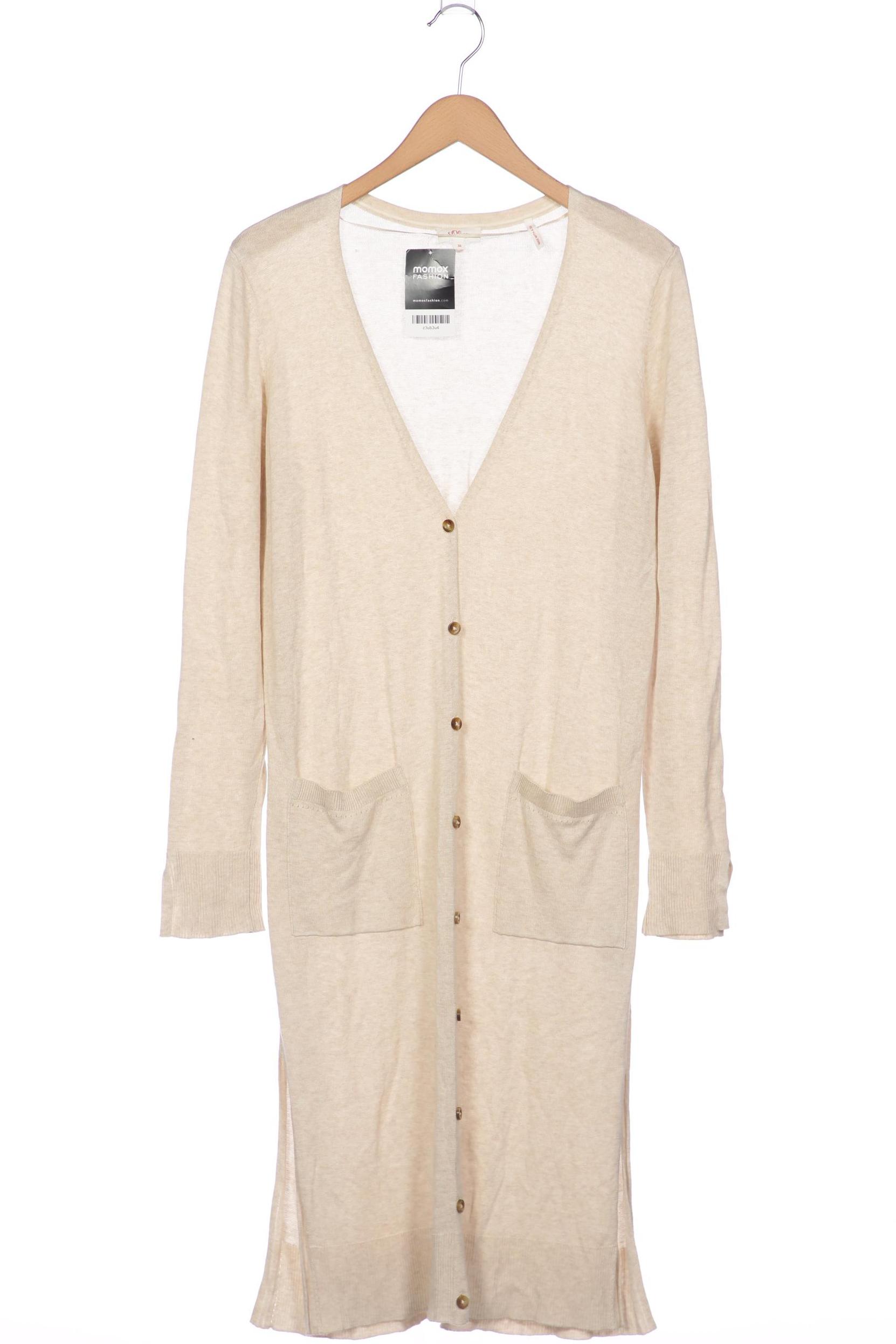 

s.Oliver Damen Strickjacke, beige, Gr. 36