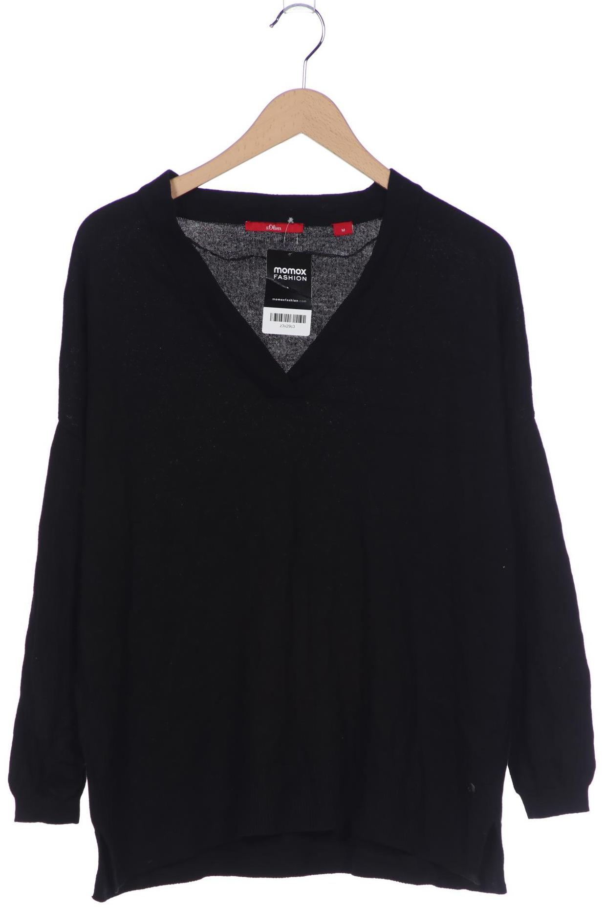 

s.Oliver Damen Pullover, schwarz, Gr. 38