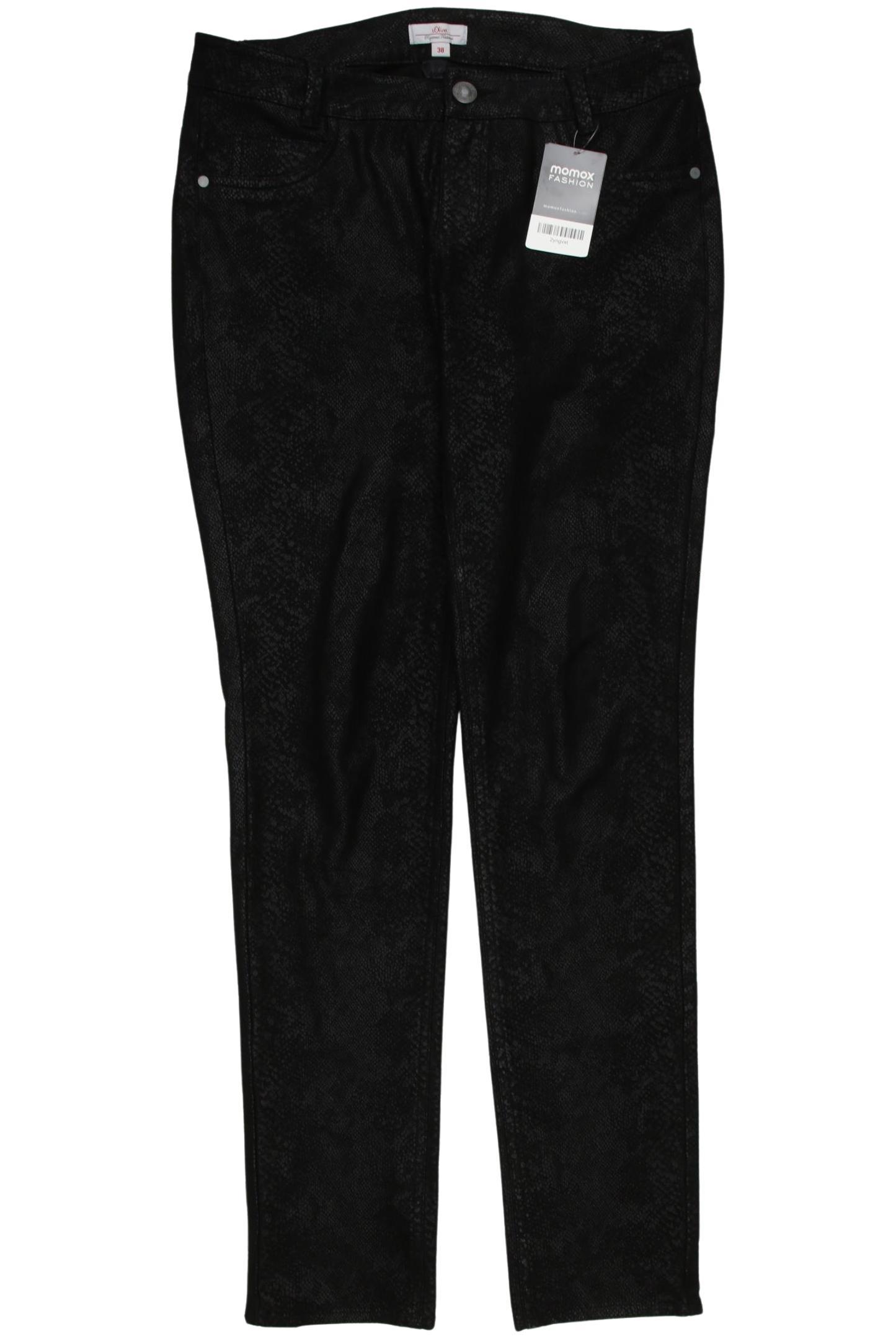 

s.Oliver Damen Stoffhose, schwarz, Gr. 38