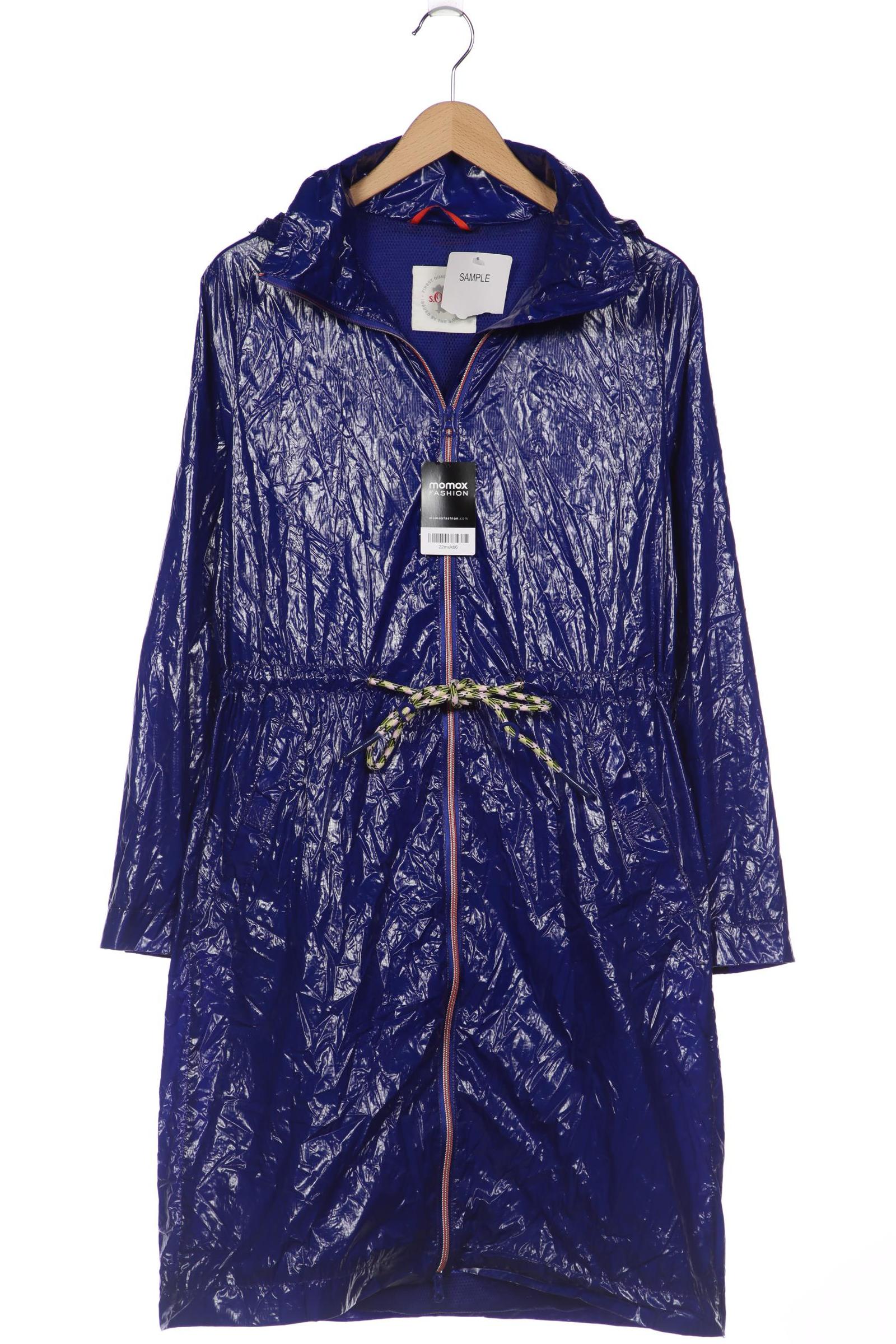 

s.Oliver Damen Mantel, blau
