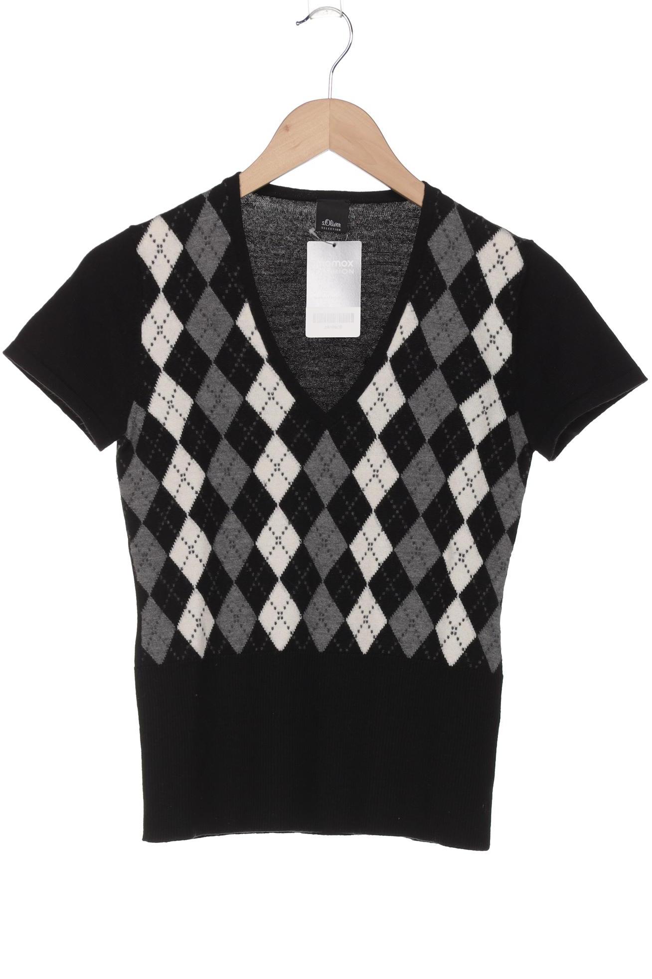 

s.Oliver Damen Pullover, schwarz, Gr. 36