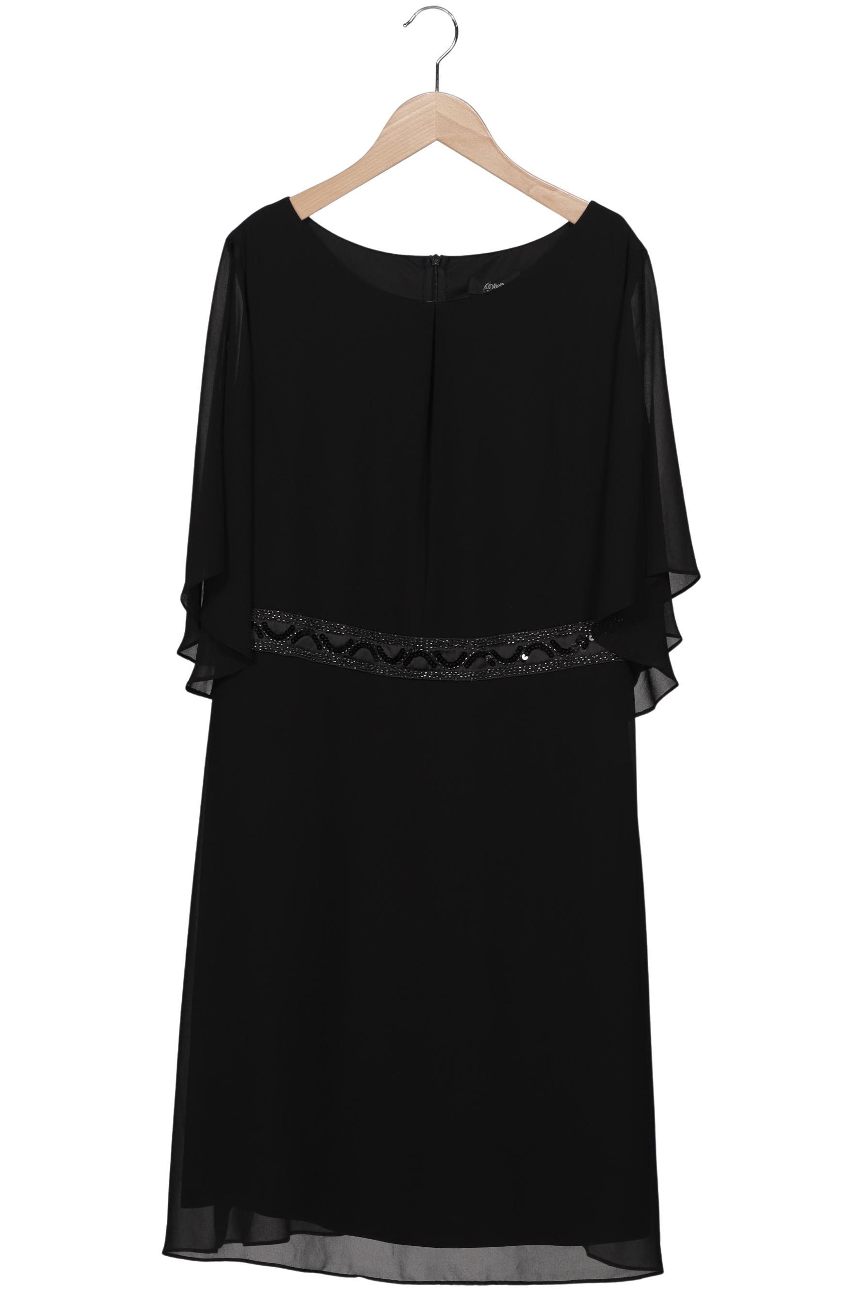 

s.Oliver Damen Kleid, schwarz, Gr. 42