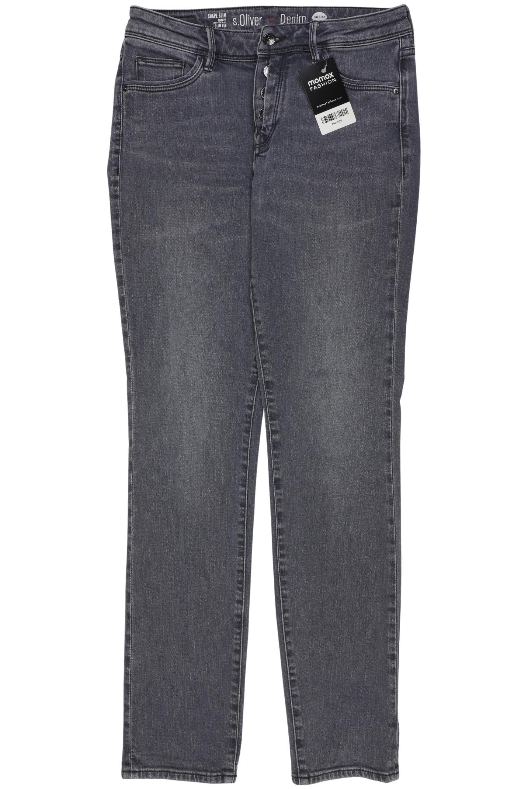 

s.Oliver Damen Jeans, grau, Gr. 36