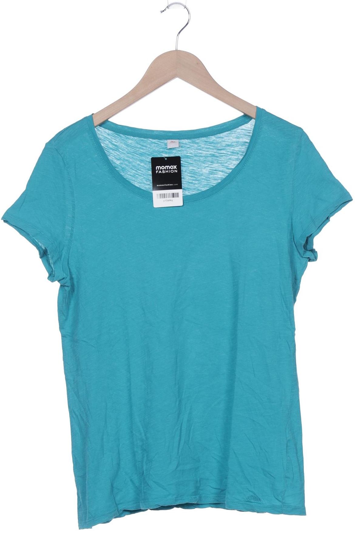 

s.Oliver Damen T-Shirt, türkis, Gr. 42