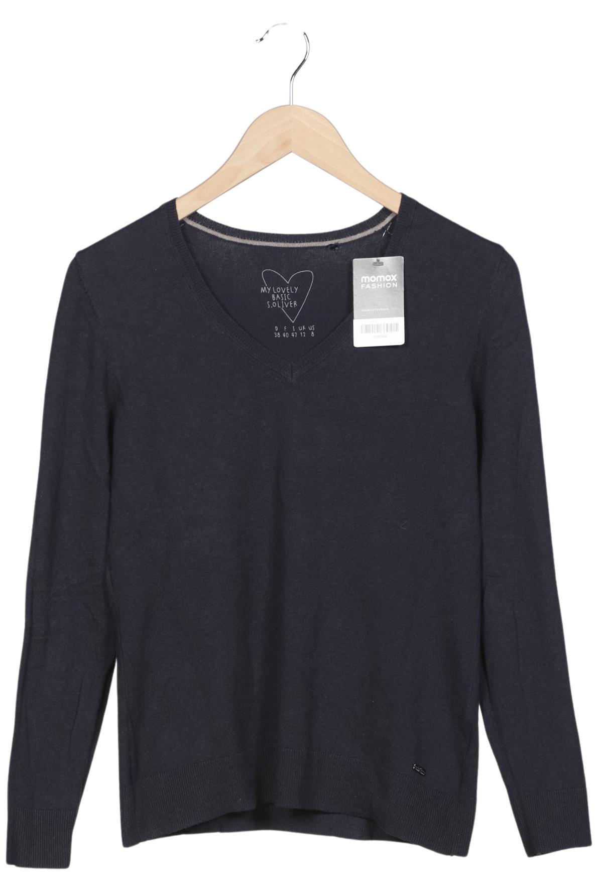 

s.Oliver Damen Pullover, marineblau, Gr. 38