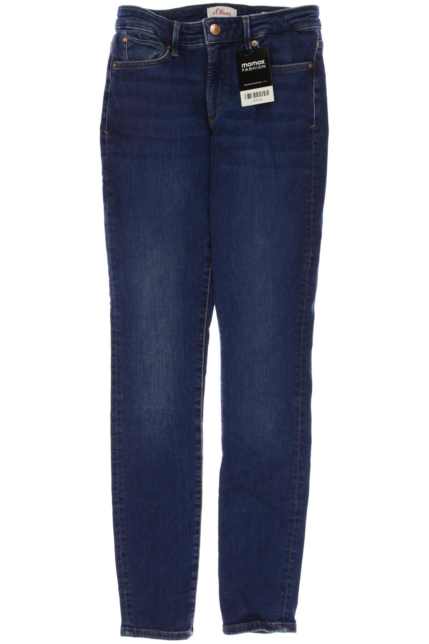 

s.Oliver Damen Jeans, blau