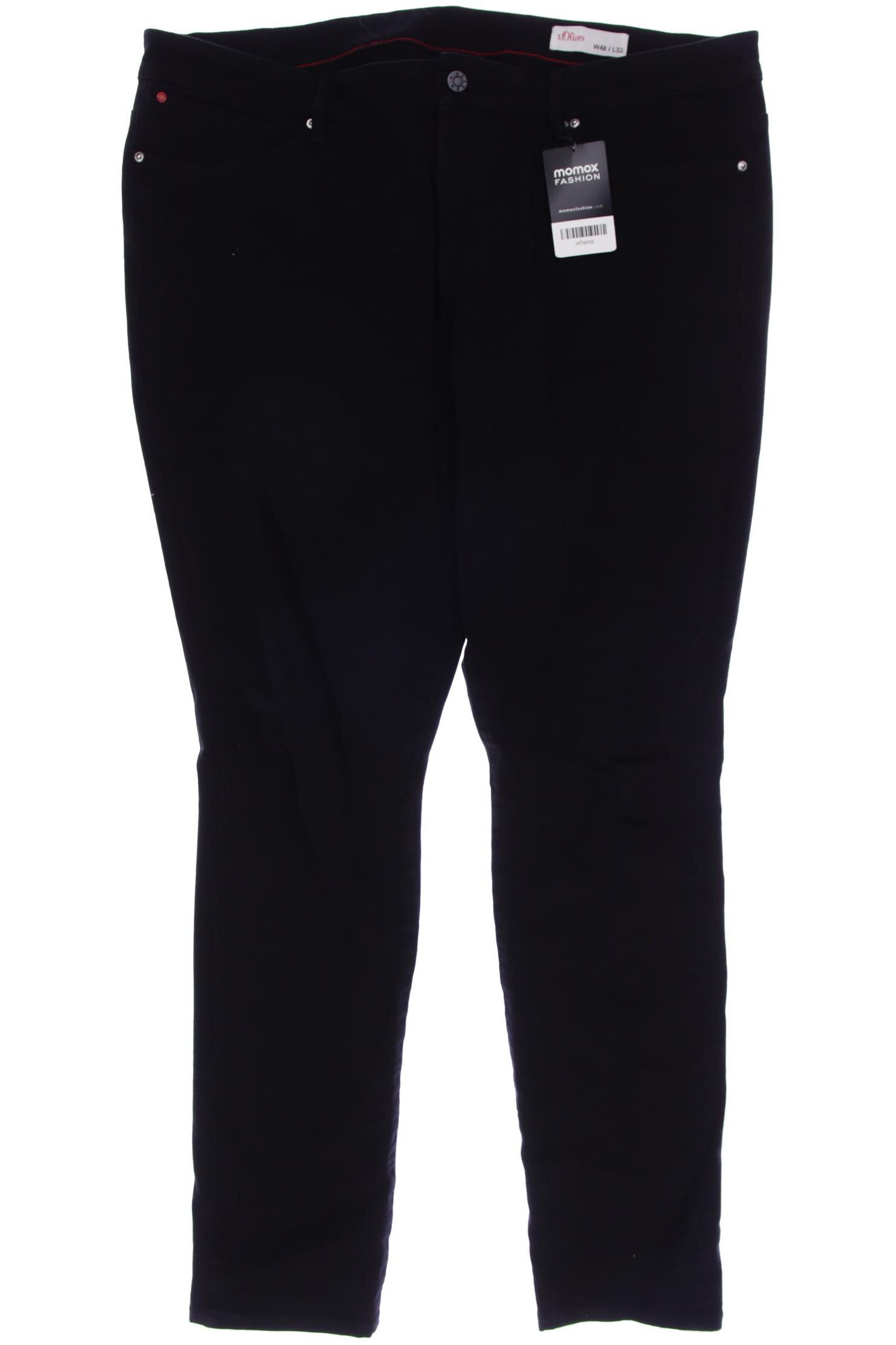 

s.Oliver Damen Jeans, schwarz