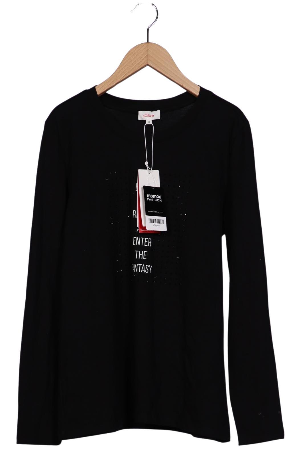 

s.Oliver Damen T-Shirt, schwarz, Gr. 38