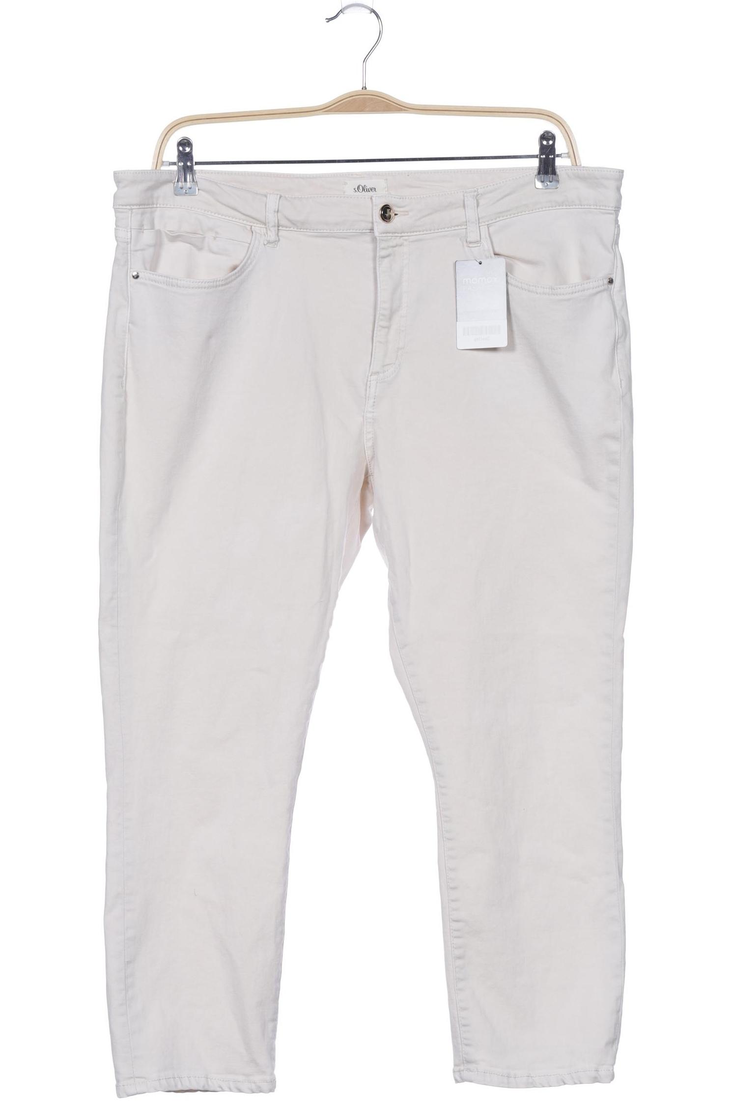 

s.Oliver Damen Jeans, beige, Gr. 46