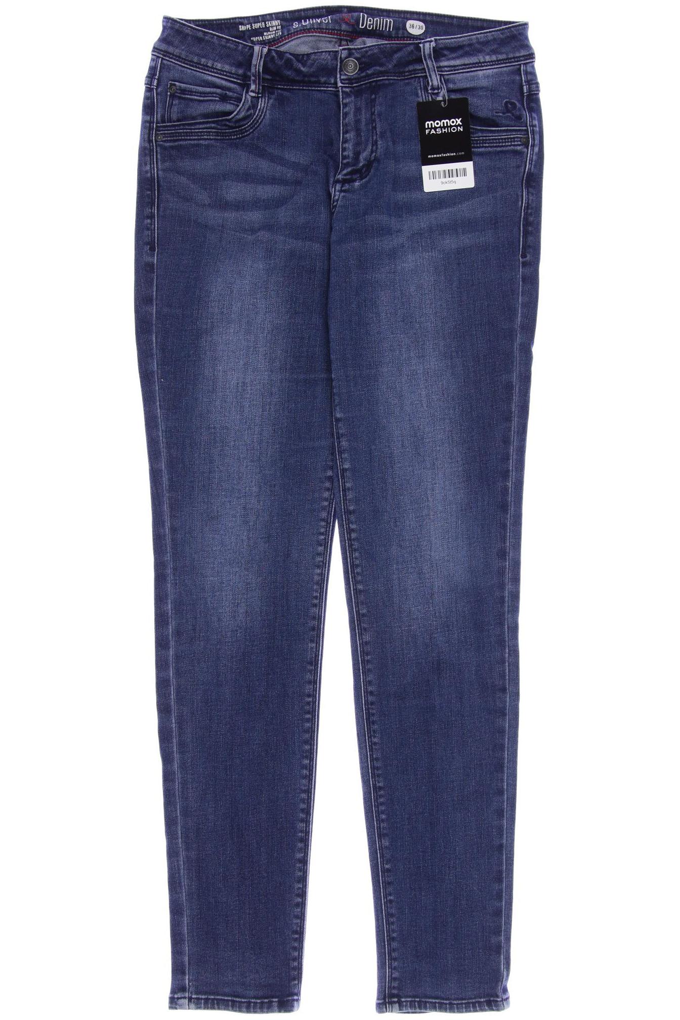 

s.Oliver Damen Jeans, blau