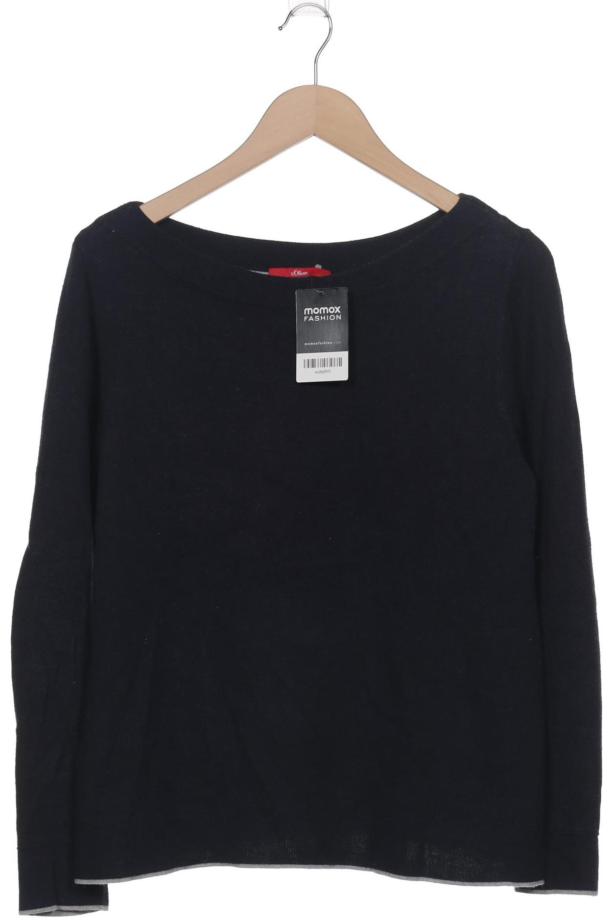 Thumbnail - s.Oliver Damen Pullover, marineblau, Gr. 38