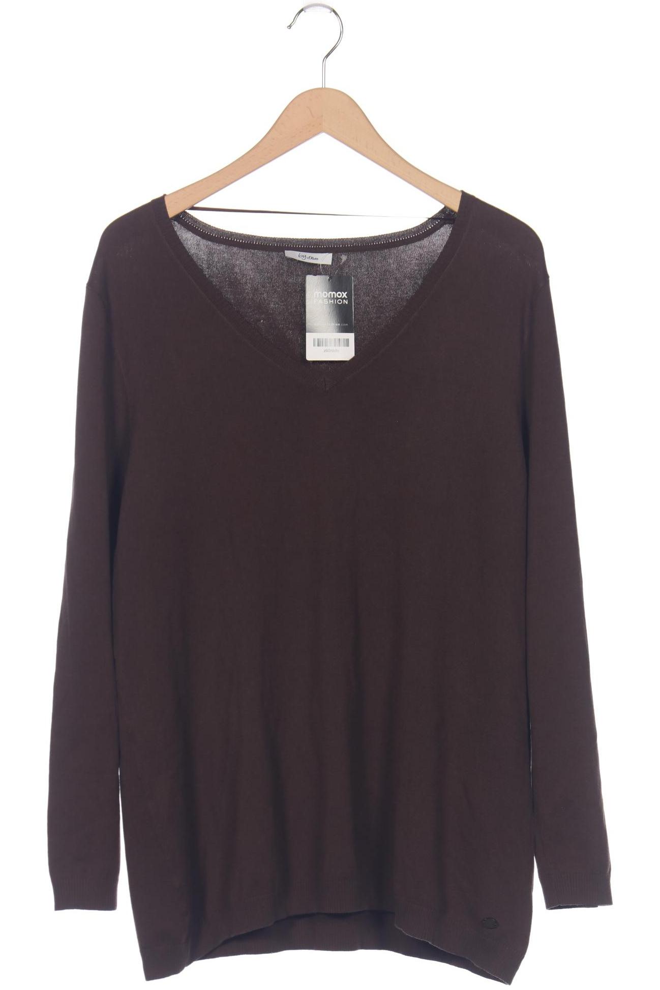 

s.Oliver Damen Pullover, braun, Gr. 50
