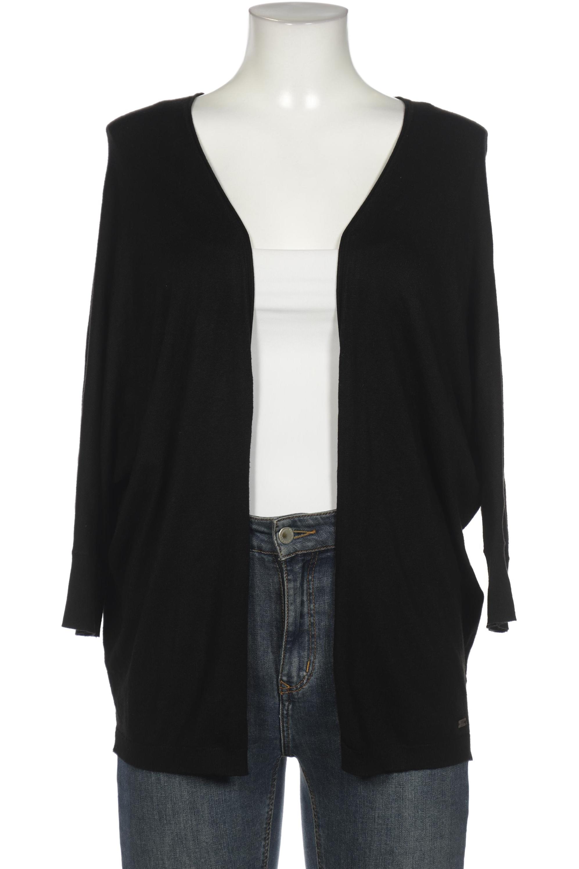 

s.Oliver Damen Strickjacke, schwarz, Gr. 38