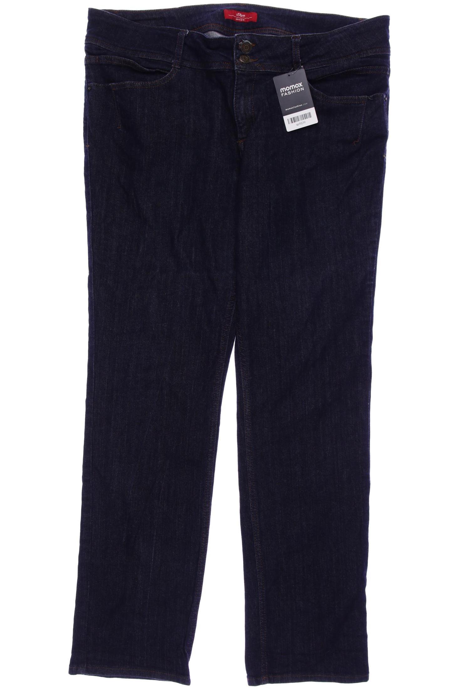 

s.Oliver Damen Jeans, marineblau